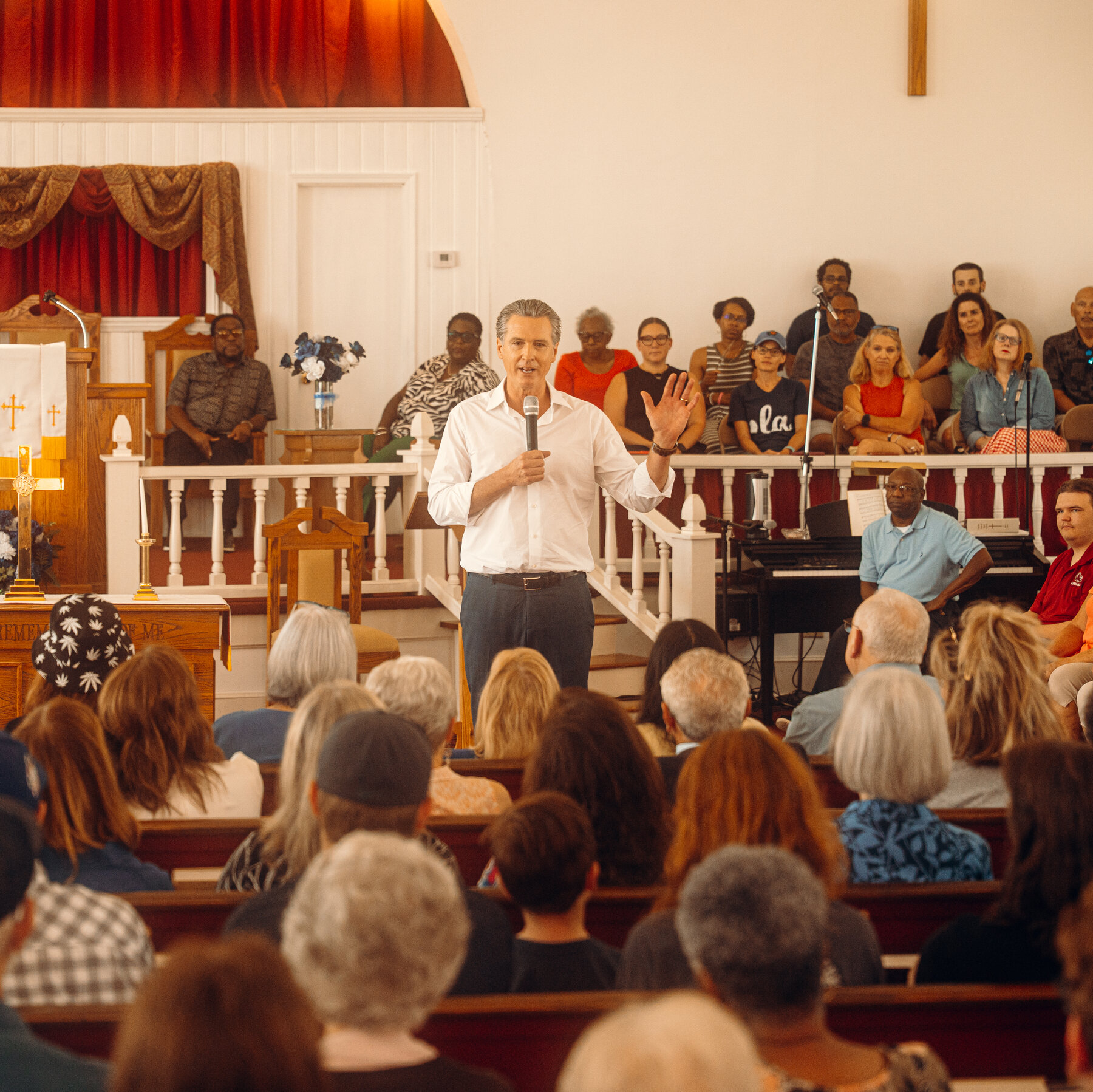In South Carolina, Newsom Tests the Presidential Waters (Without Saying So)