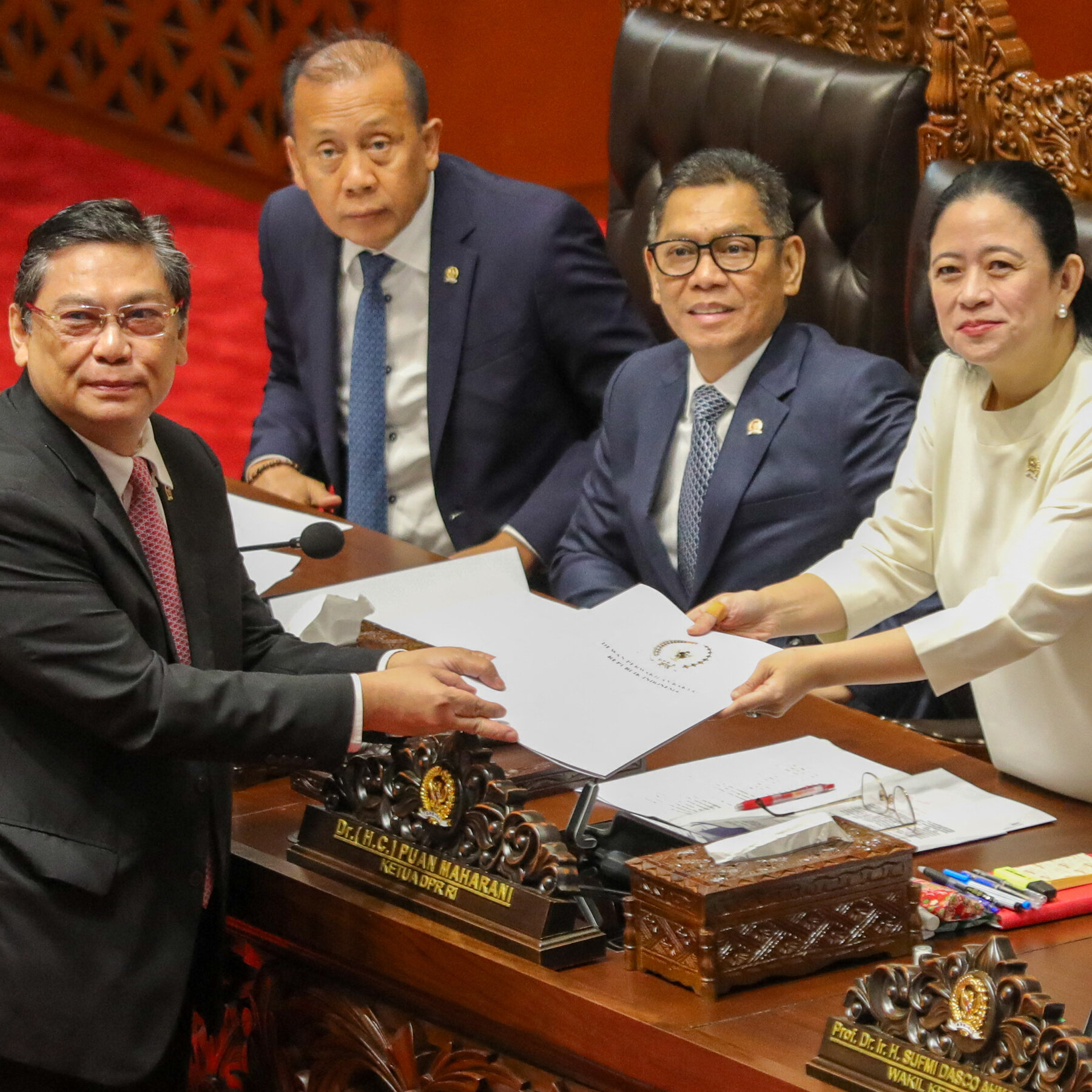 Indonesian Parliament Passes Bill That Critics Say Evokes Authoritarian Past