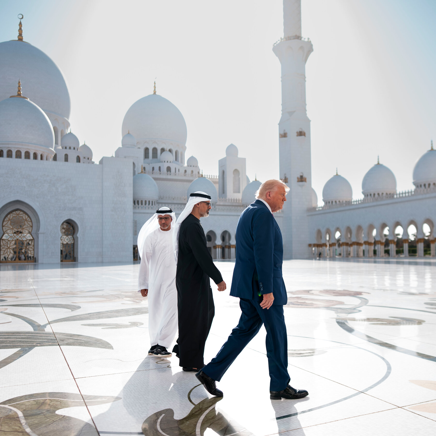 Inside Trump’s Trip to the Middle East: Adulation and Not a Whiff of Protests