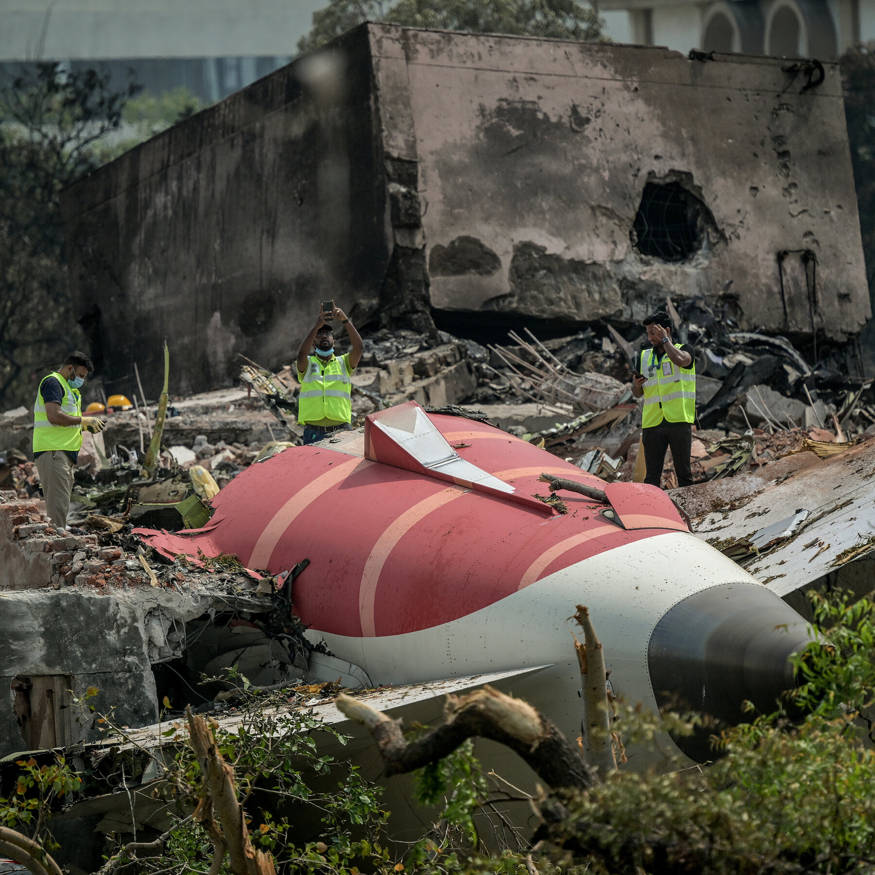 Investigators Search for Clues to the Air India Crash
