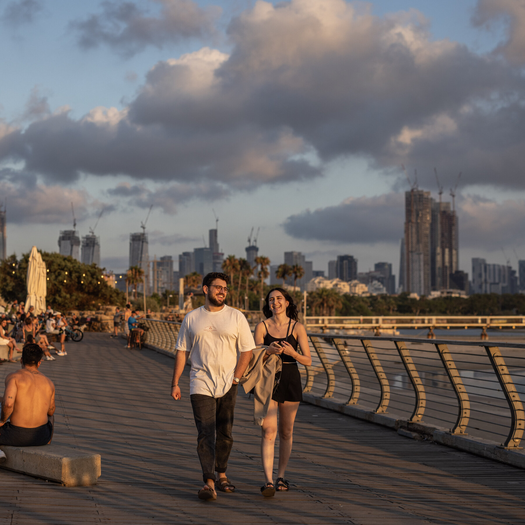 Iranians and Israelis Begin Tense Return to Normal Life