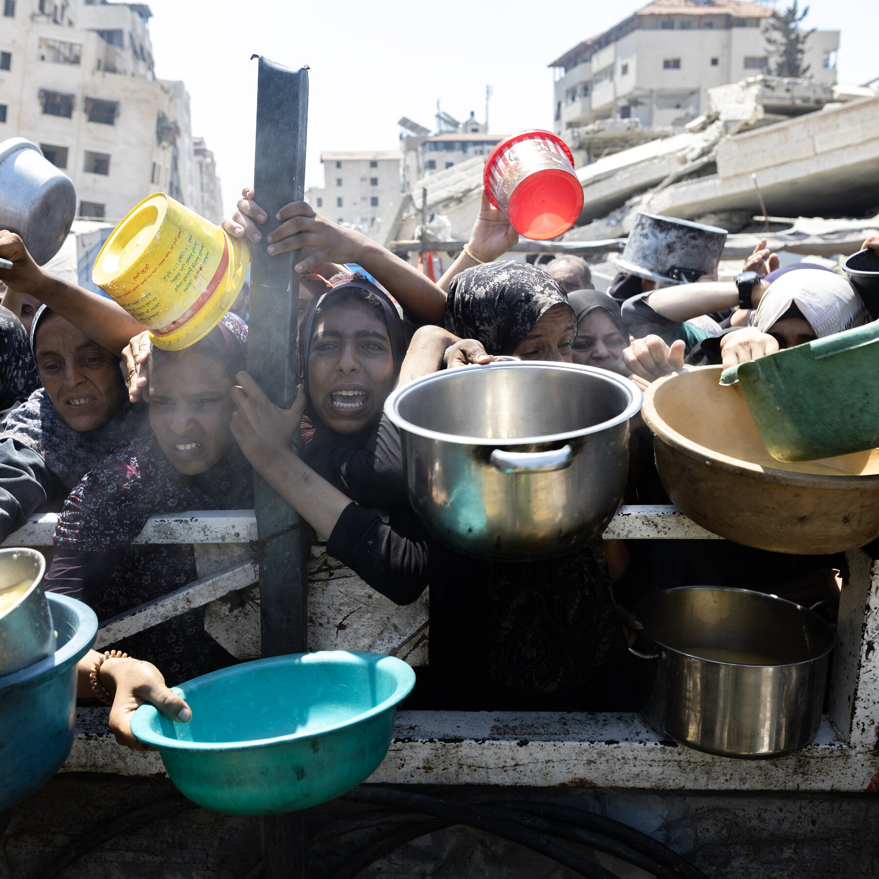 Israel Says It Has Paused Some Military Activity in Gaza as Anger Grows Over Hunger