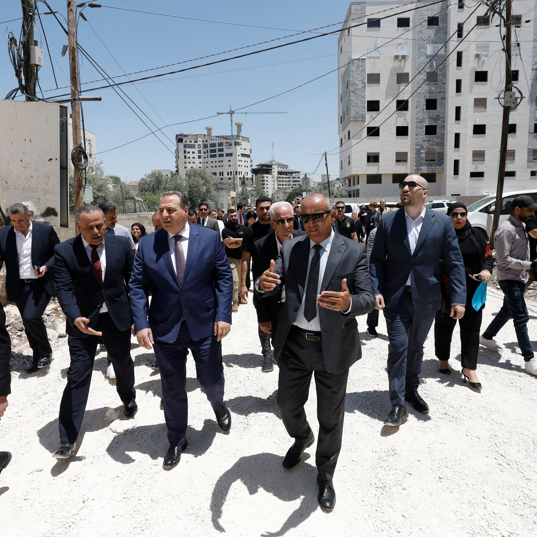 Israeli Soldiers Fire Warning Shots to Disperse Western Diplomats Touring West Bank