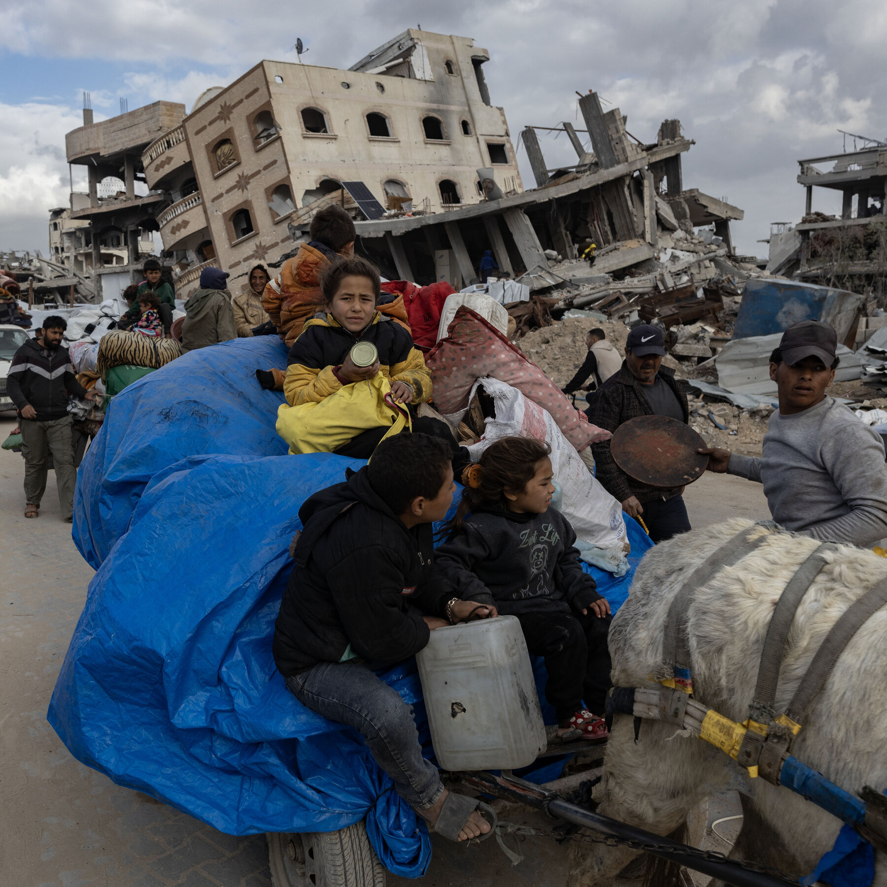 Israel’s Renewed Offensive in Gaza Displaces Palestinians Once Again