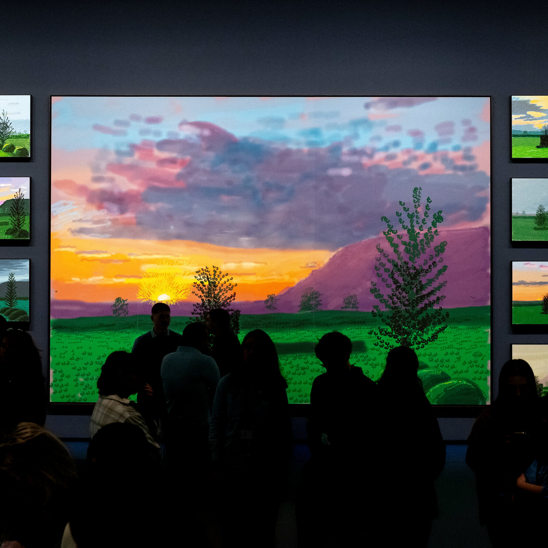 It’s Springtime in Paris for David Hockney