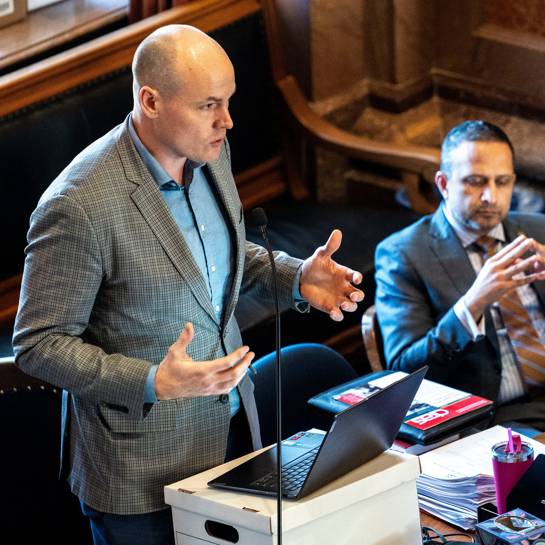 J.D. Scholten Will Challenge Joni Ernst in Iowa Senate Race