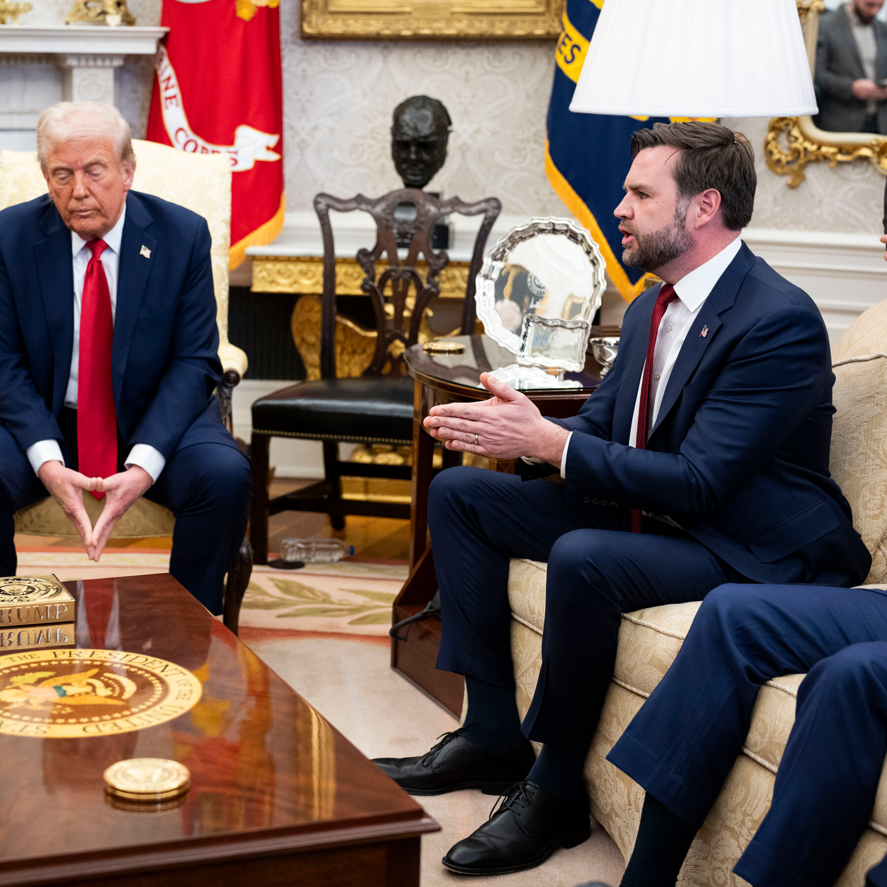 JD Vance, Positioning Himself as Trump’s Attack Dog, Berates Zelensky at Oval Office