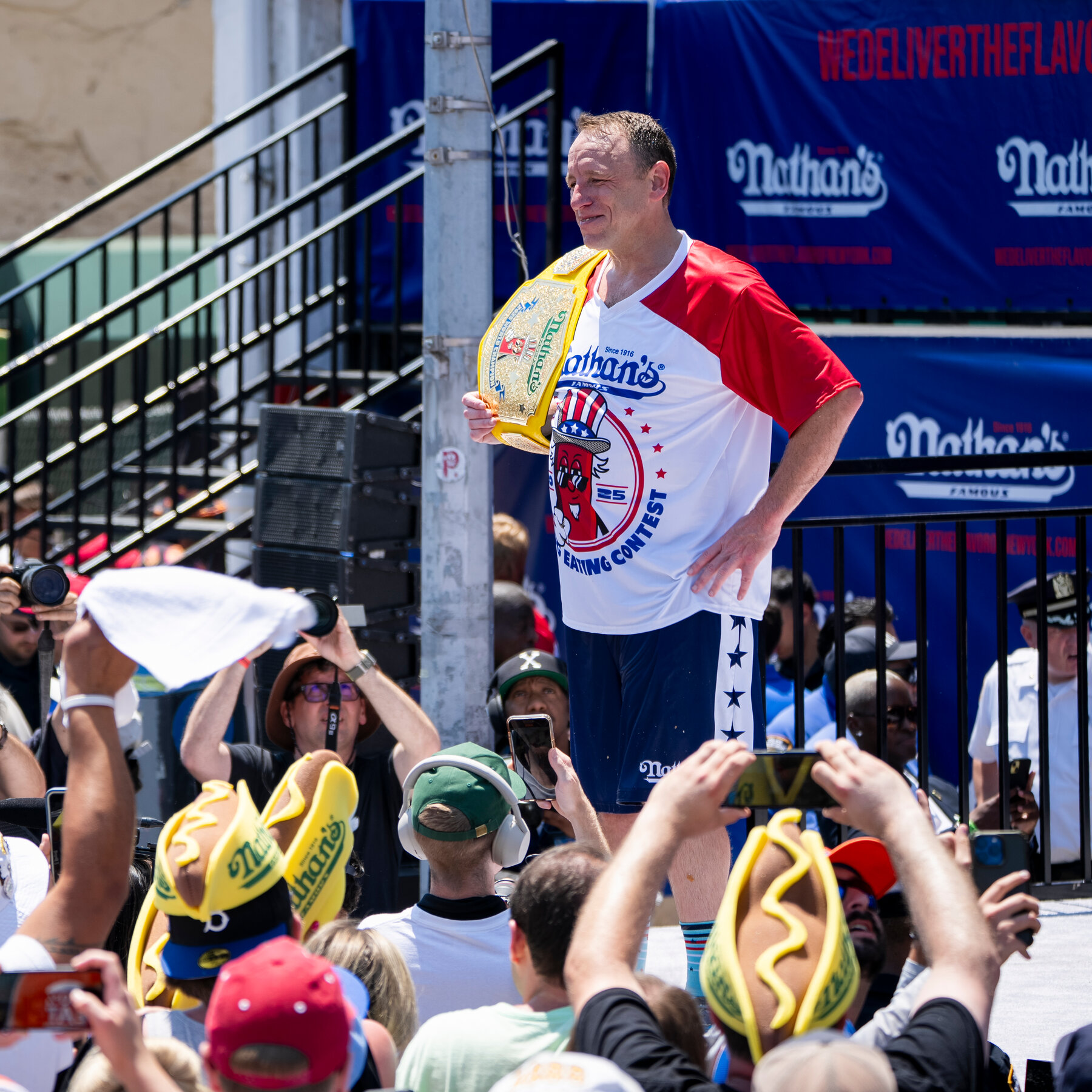Joey Chestnut Returns to Nathan’s Hot Dog Eating Contest