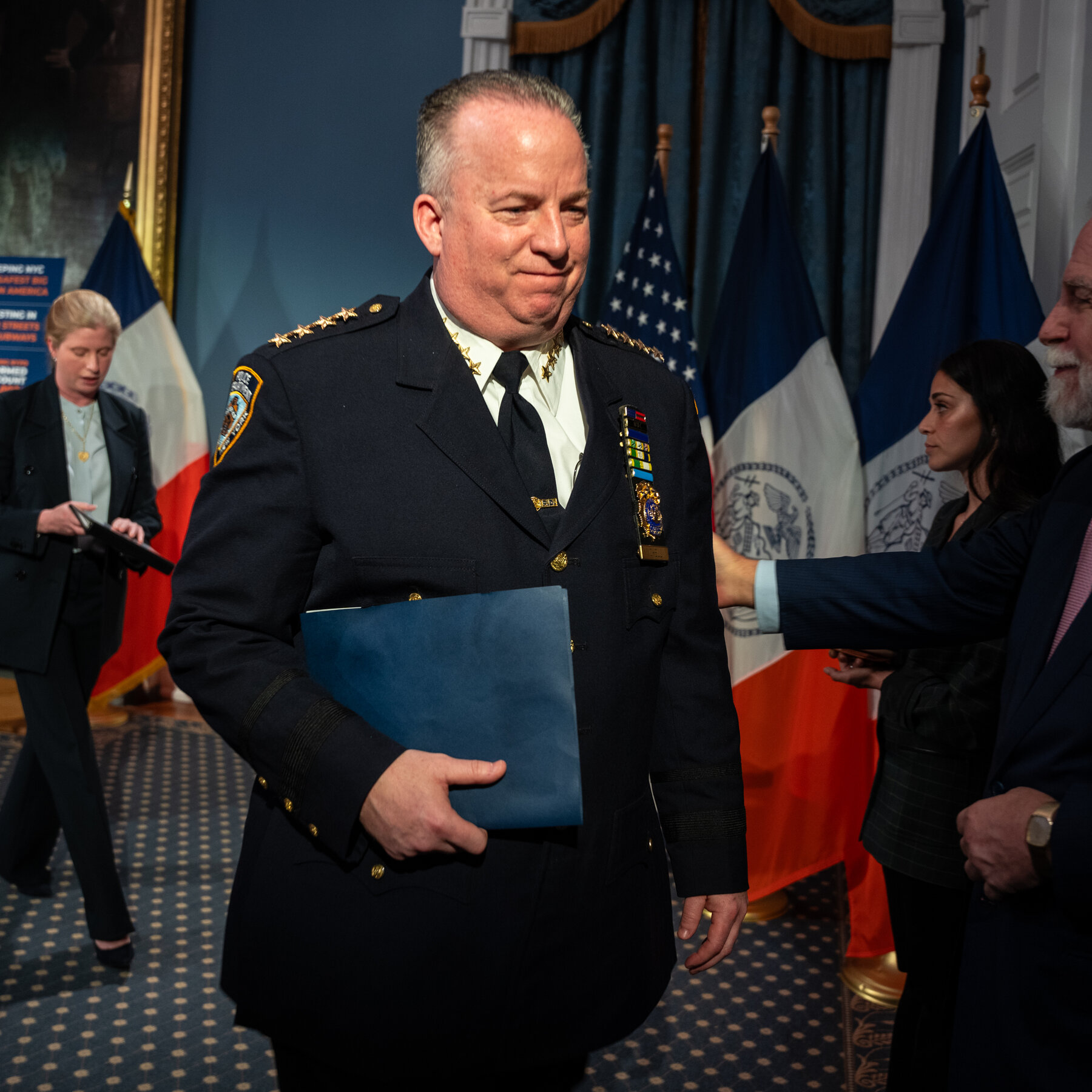 John Chell, Top N.Y.P.D. Chief and Adams Ally, Retires