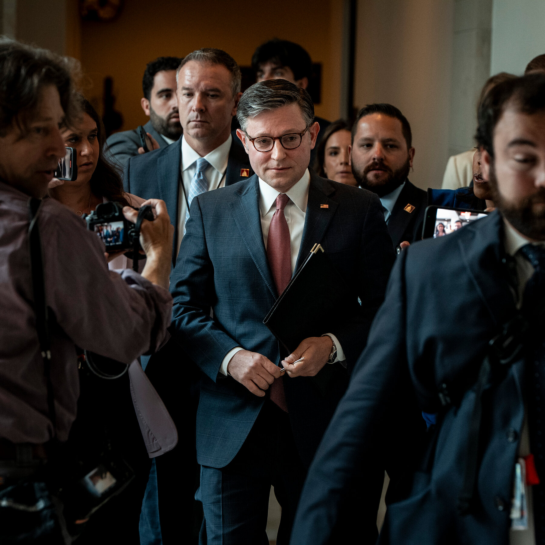 Johnson Cuts Short House Session to Avoid Vote on Releasing Epstein Files