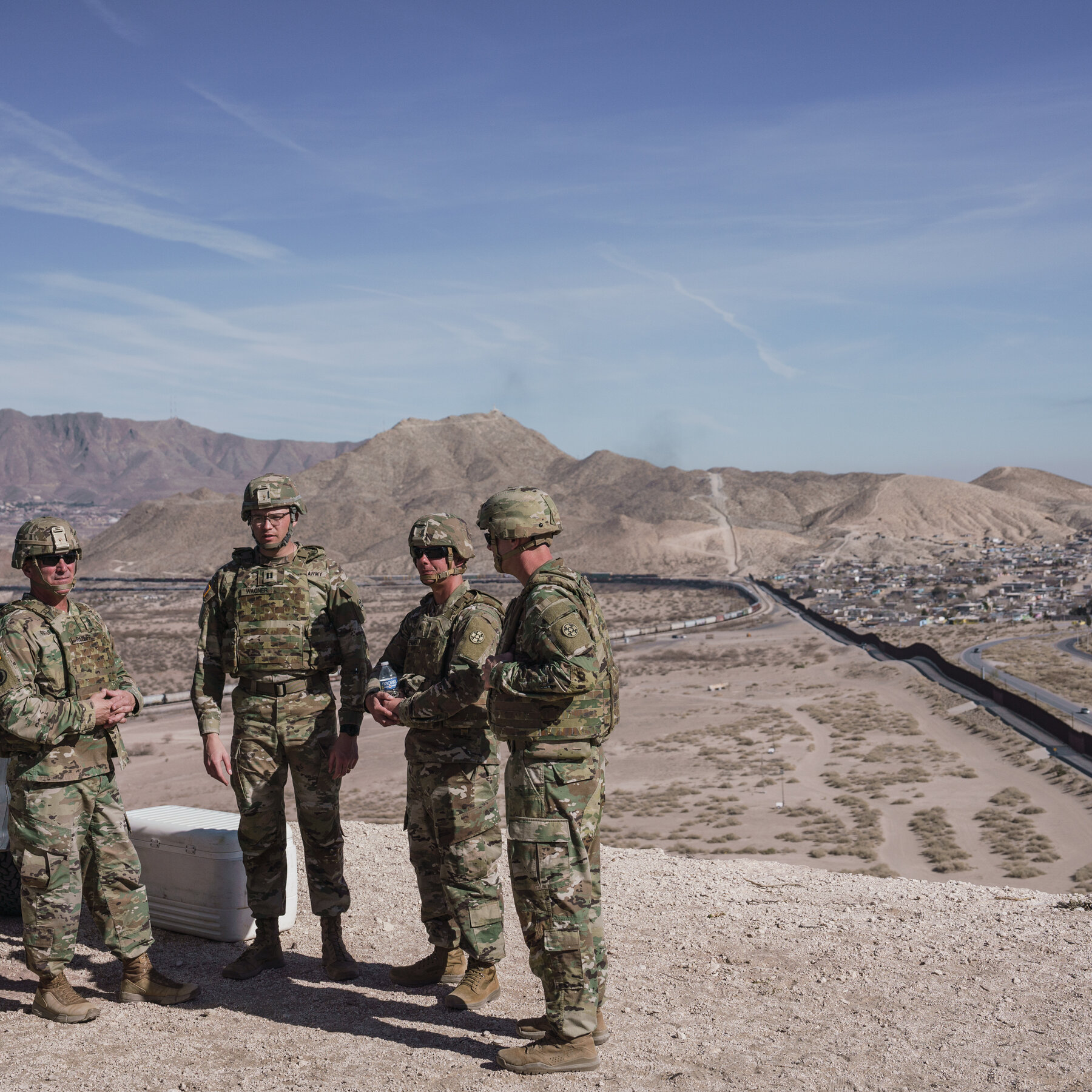 Joint Chiefs Chairman Visits Border as Military Presence Expands