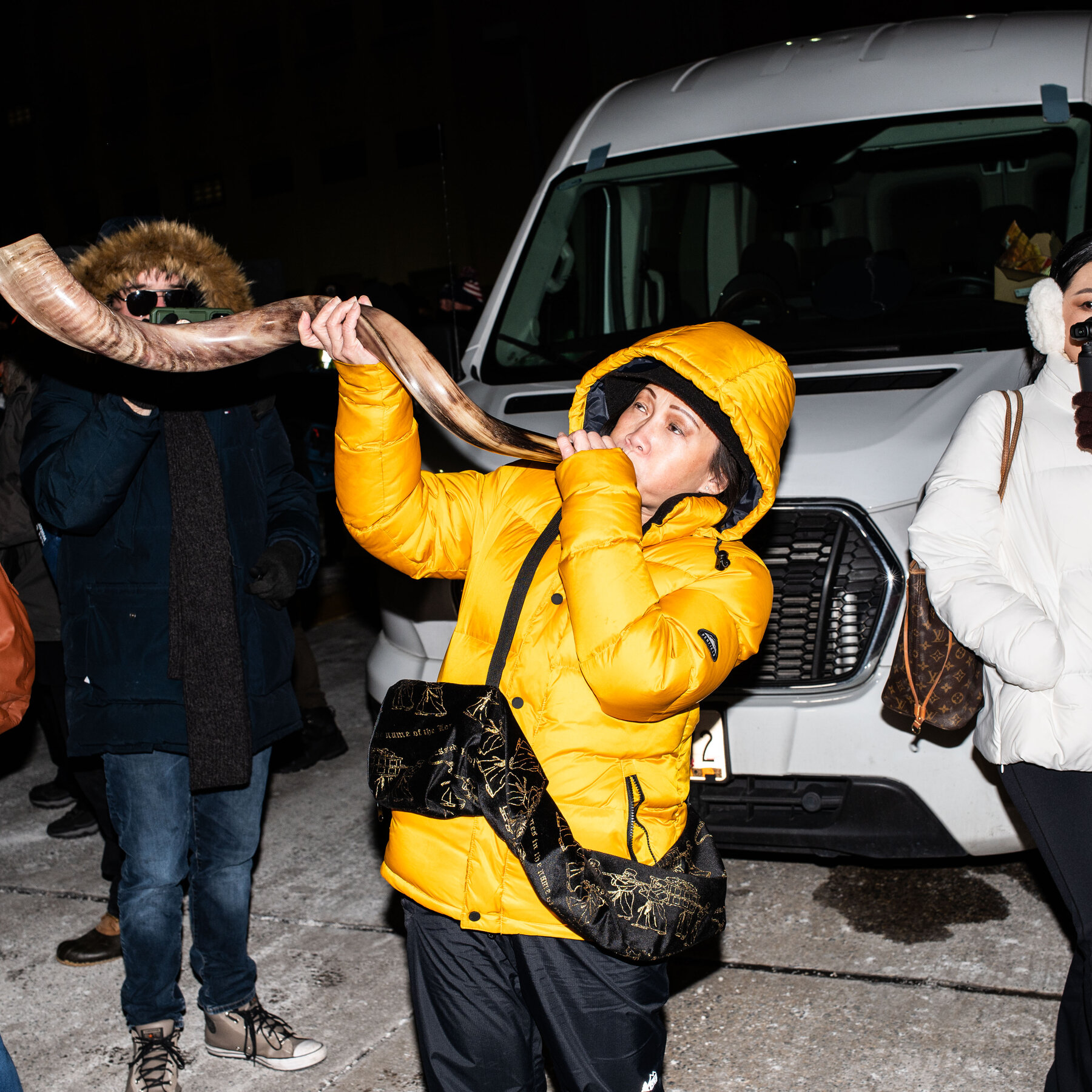 Joy, Anger and Little Remorse Outside D.C. Jail After Trump’s Jan. 6 Pardons