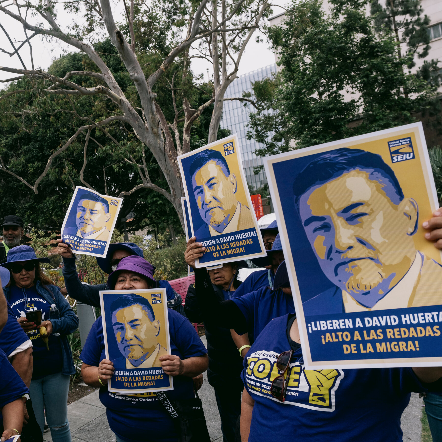 Labor Leader Arrested During LA Immigration Protest Is Released on Bond