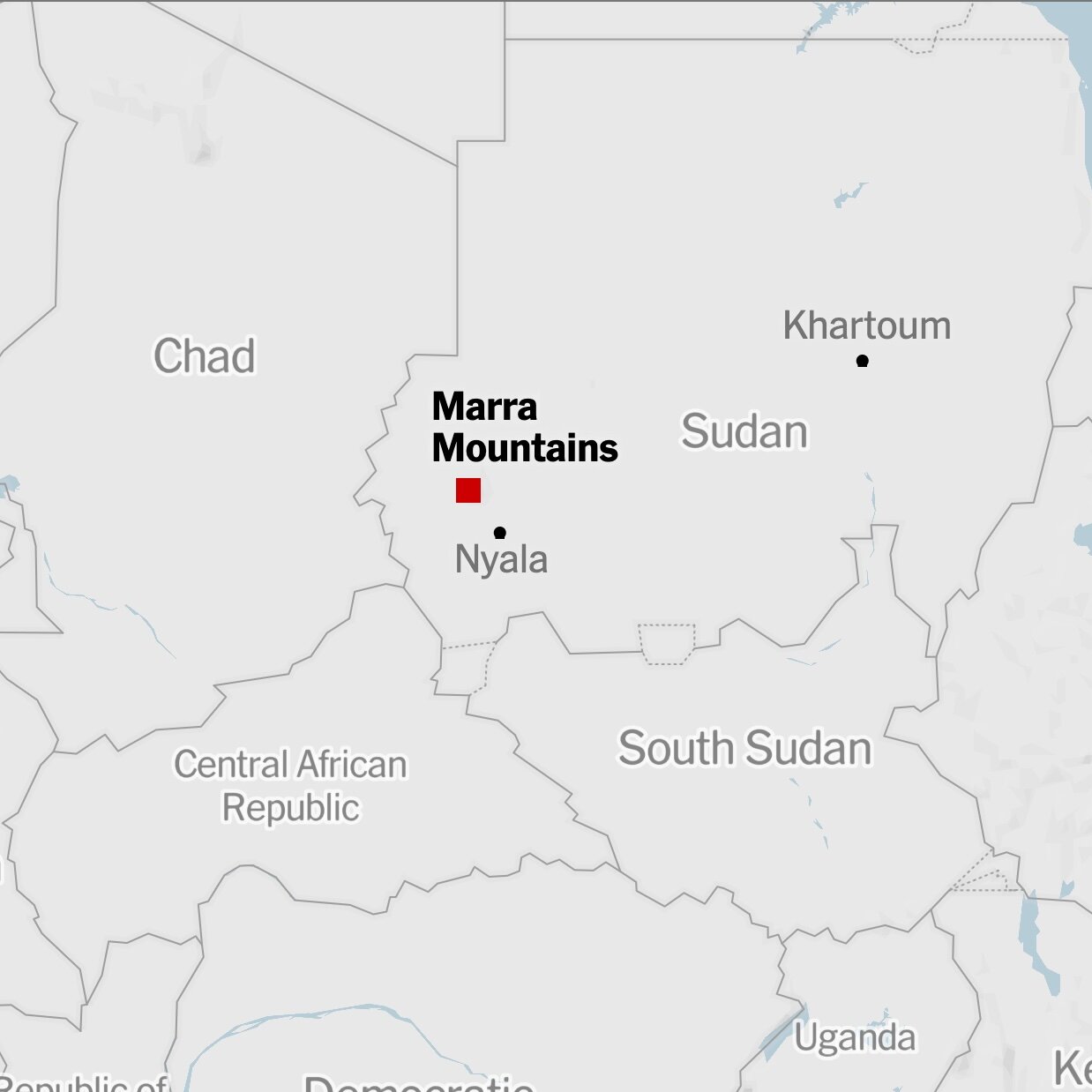 Landslide Kills More Than 1,000 People in Sudan, Rebel Group Says