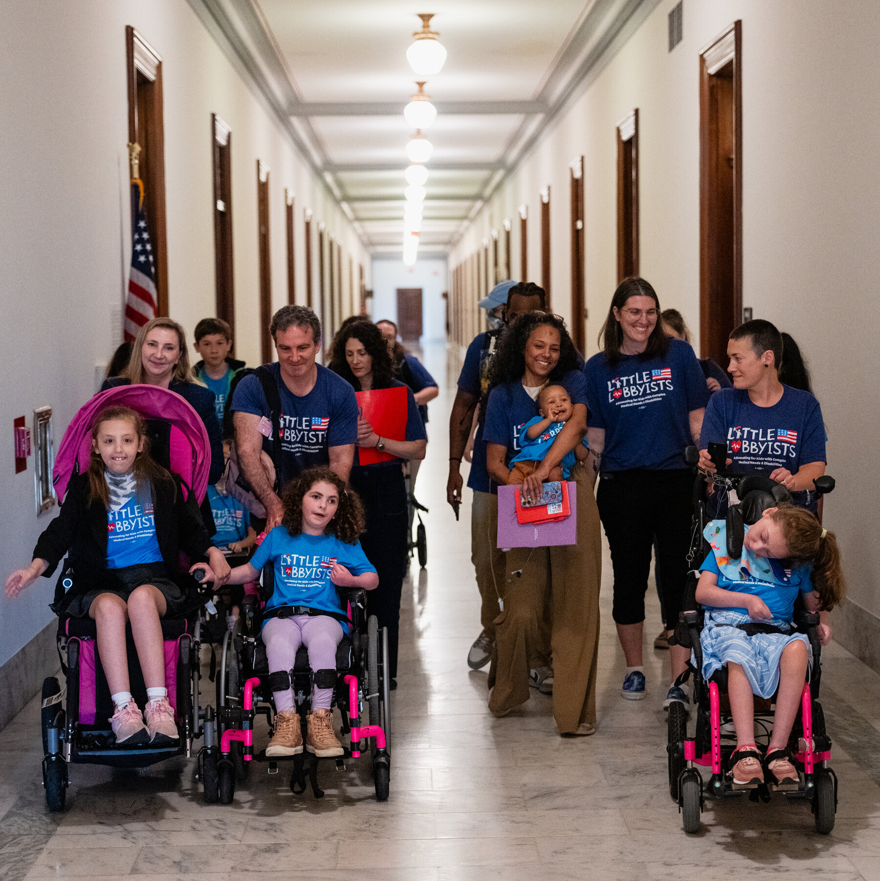 ‘Little Lobbyists’ Urge Senators to Oppose Trump’s Bill Cutting Medicaid