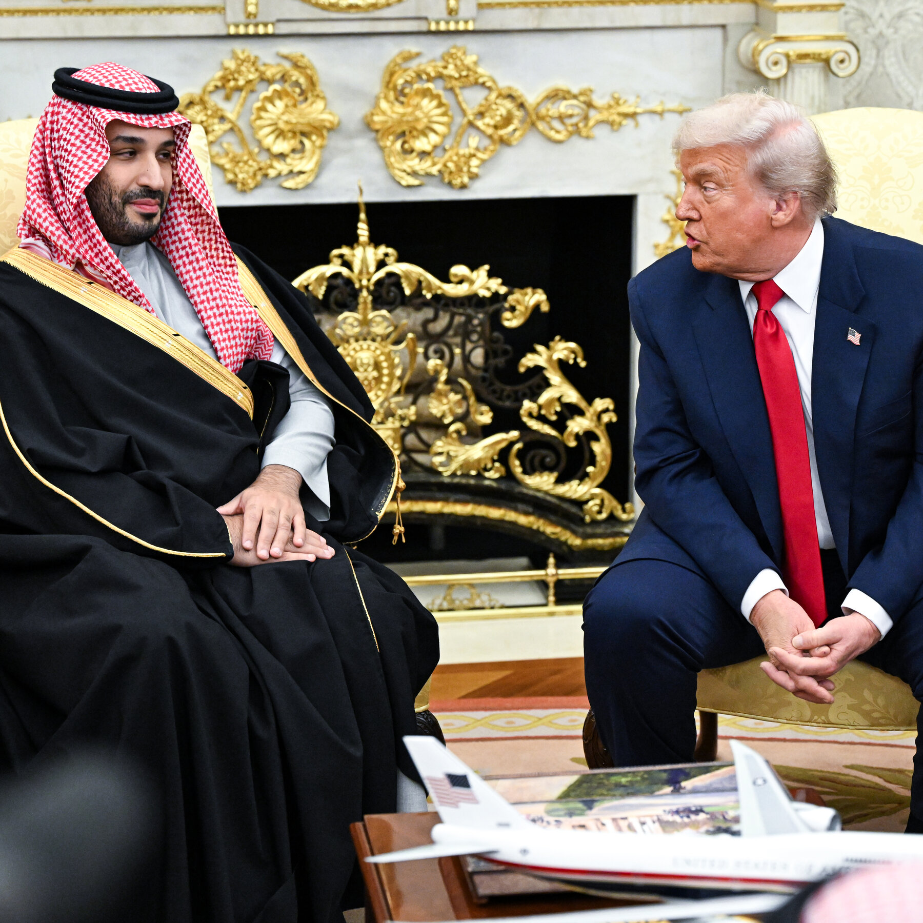 Live Updates: Trump Hails Saudi Investments and Praises Crown Prince at White House