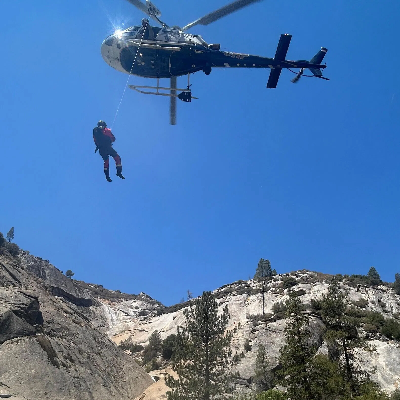 Man Rescued From Behind California Waterfall After 2 Days