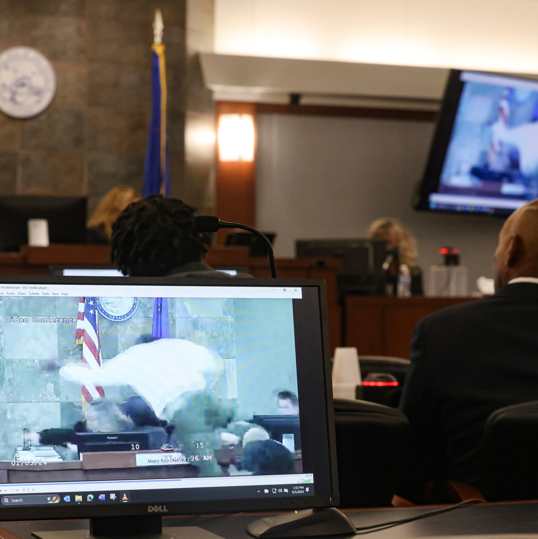 Man Who Leaped Over Bench to Attack Nevada Judge Gets Decades in Prison