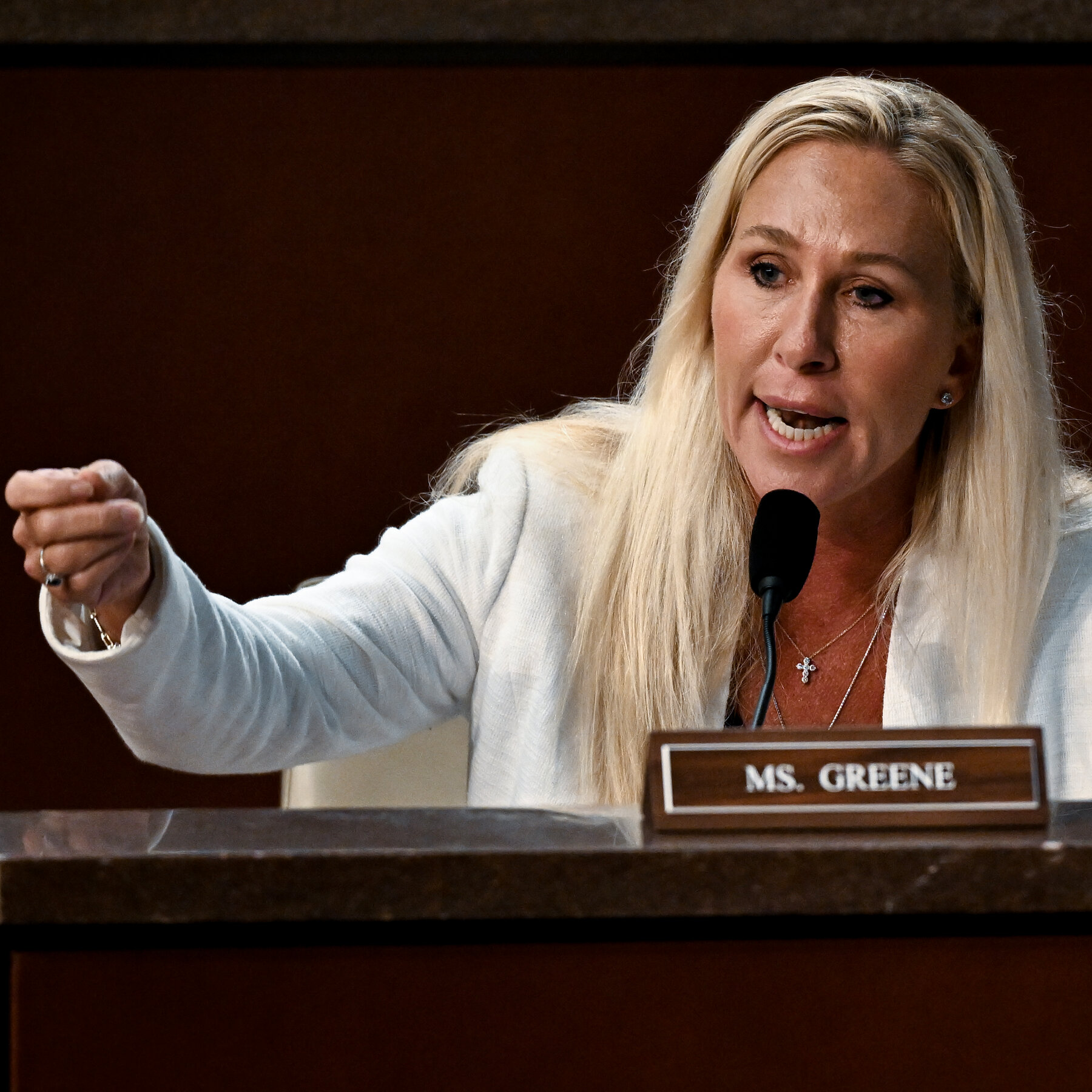 Marjorie Taylor Greene Says She Will Resign in January, After Break From Trump