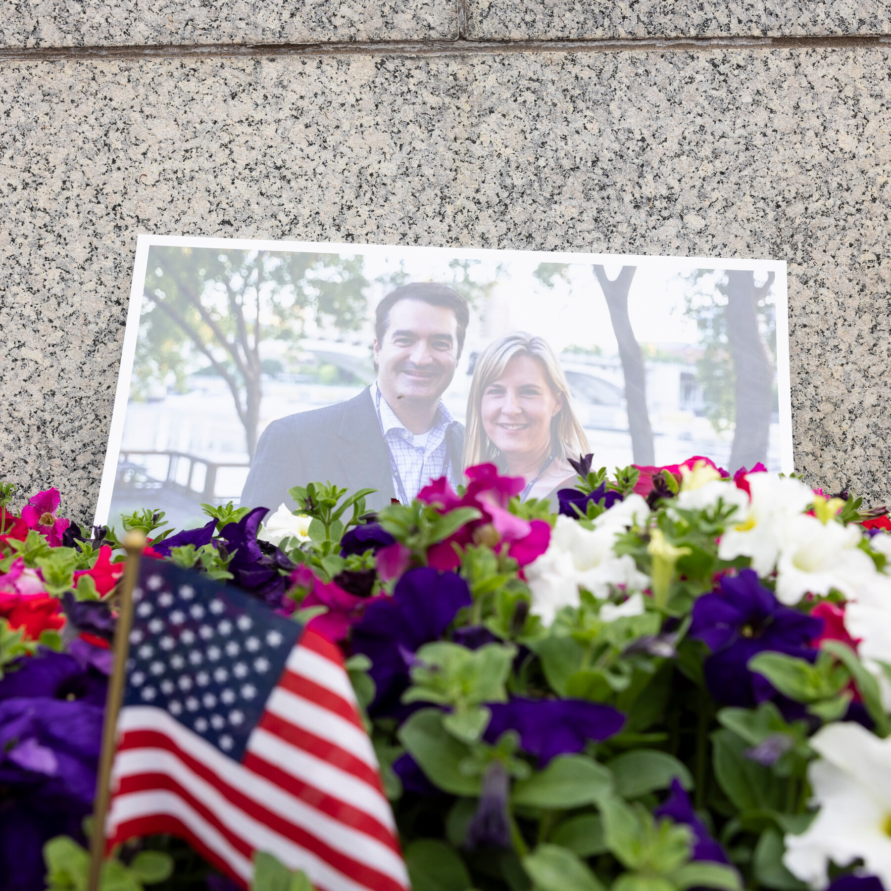 Mark Hortman was an ‘enthusiastic campaign spouse.’