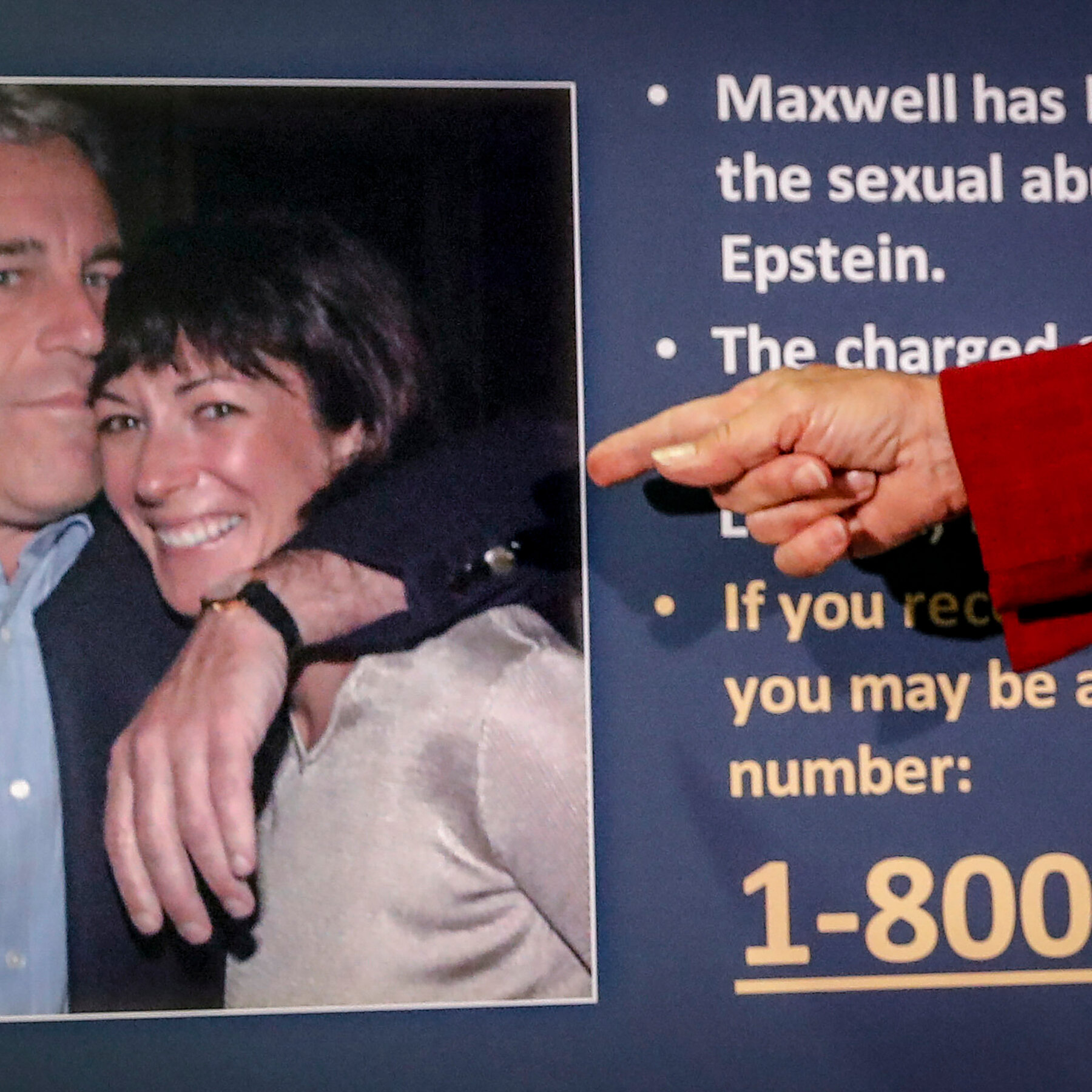 Maxwell Never Witnessed Trump in ‘Inappropriate Setting,’ Transcript Says