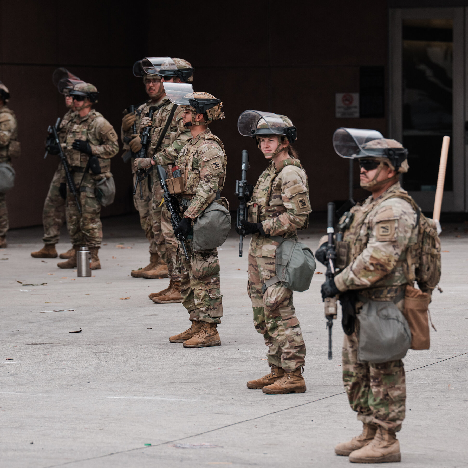 Military officials scramble to specify rules of engagement for the National Guard troops in Los Angeles.
