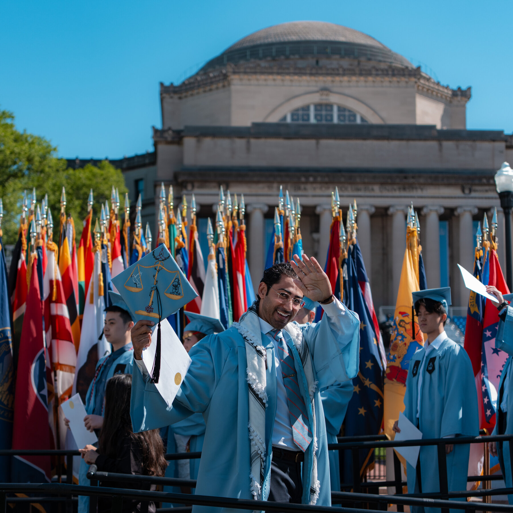 Mohsen Mahdawi, Released From ICE Custody, Graduates From Columbia