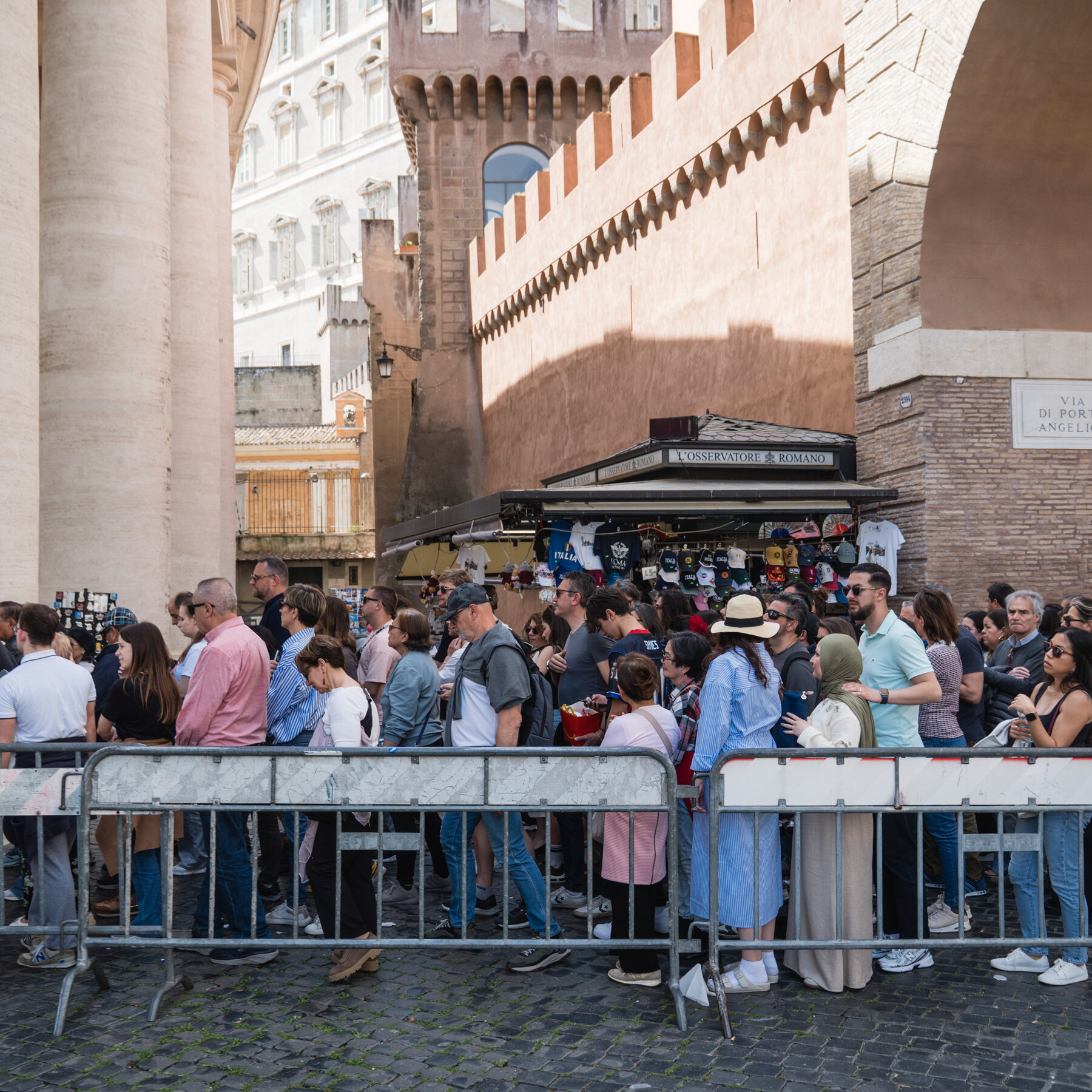 Mourners Gather Outside the Vatican After Pope Francis’ Death