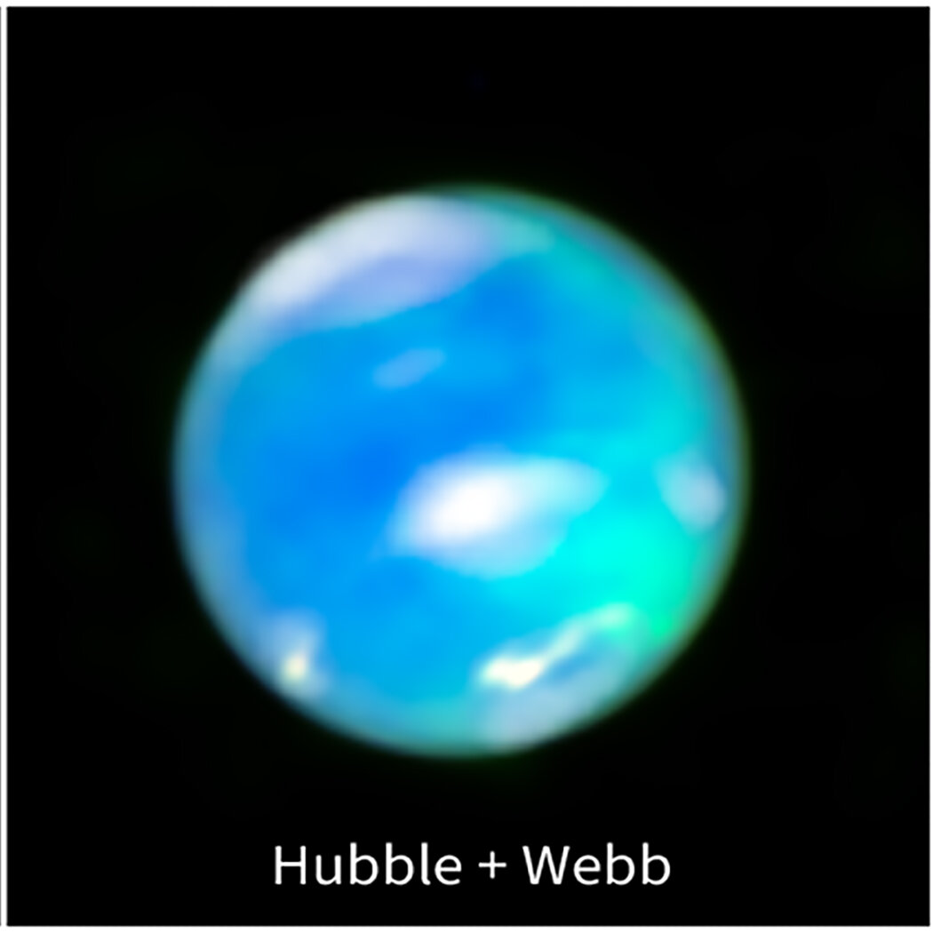 NASA’s Webb Telescope Spots Auroras on Neptune for the First Time