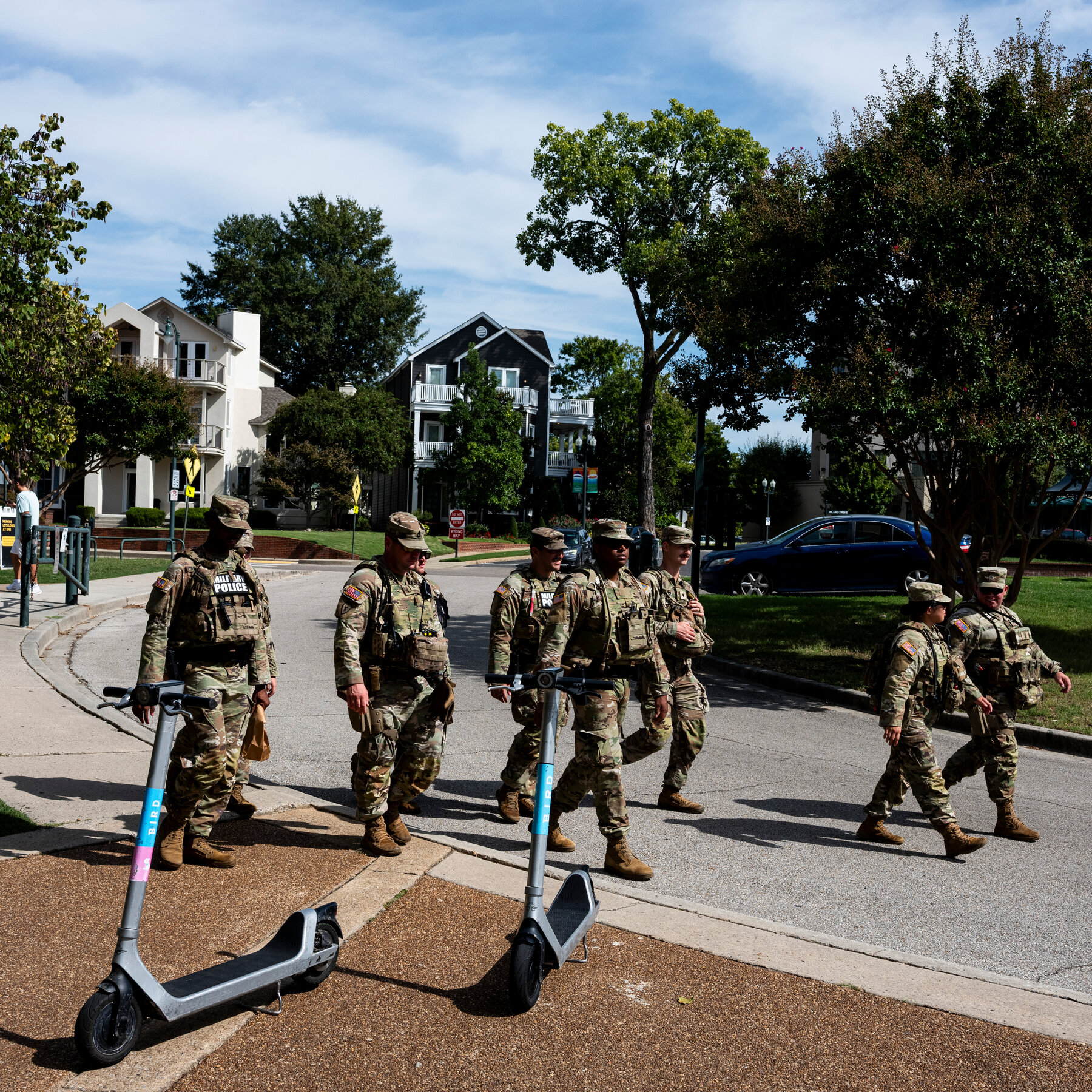 National Guard Troops Begin to Trickle Into Memphis