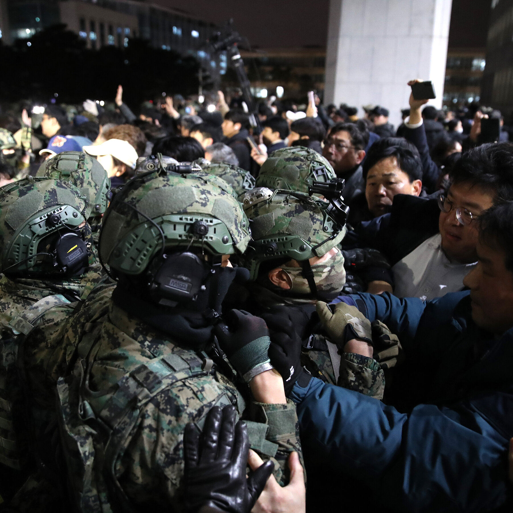 Nearly 300 Troops Stormed South Korea’s National Assembly, Official Says