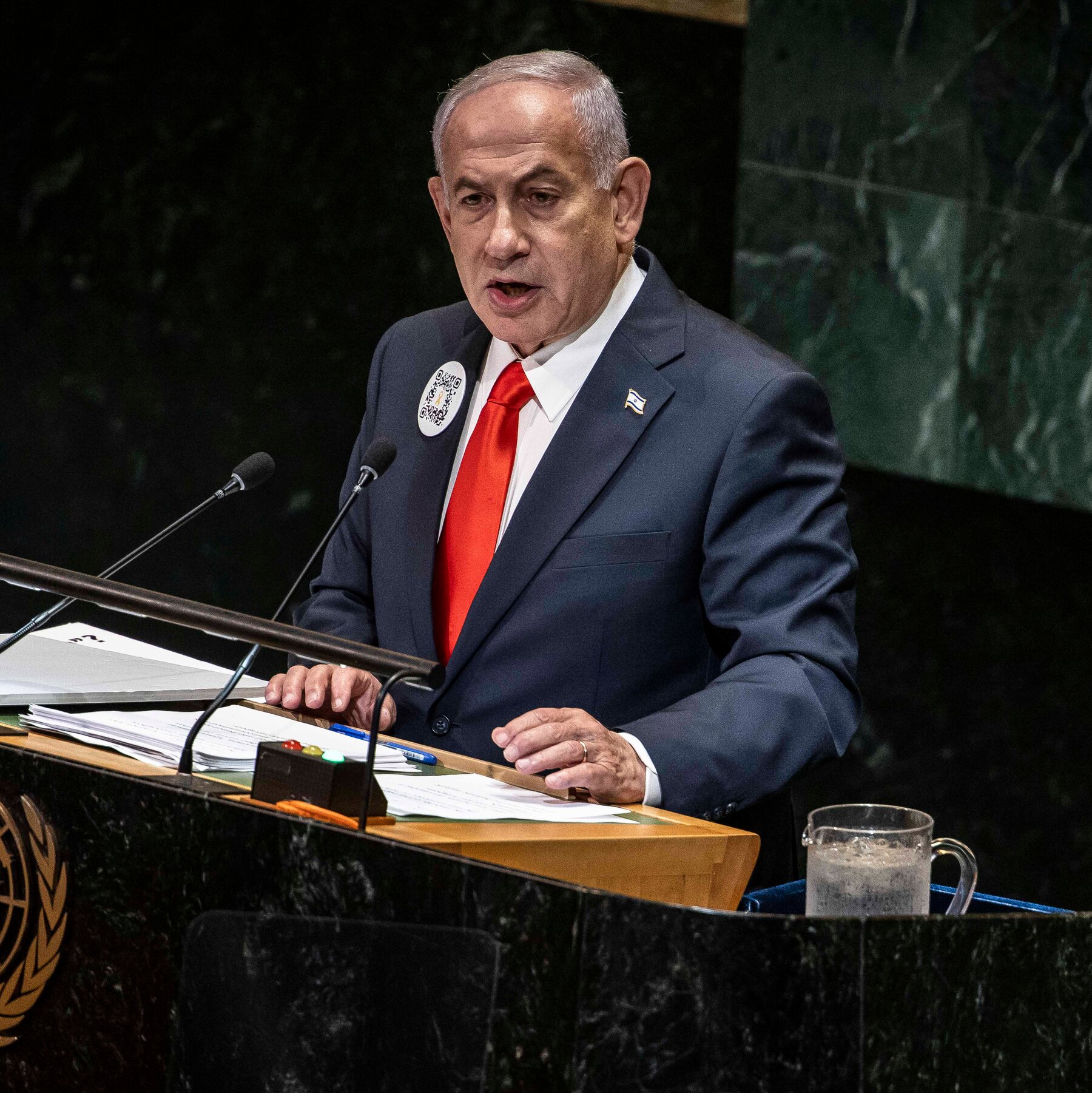Netanyahu’s Defiant U.N. Speech Aimed at Home as Well as the World