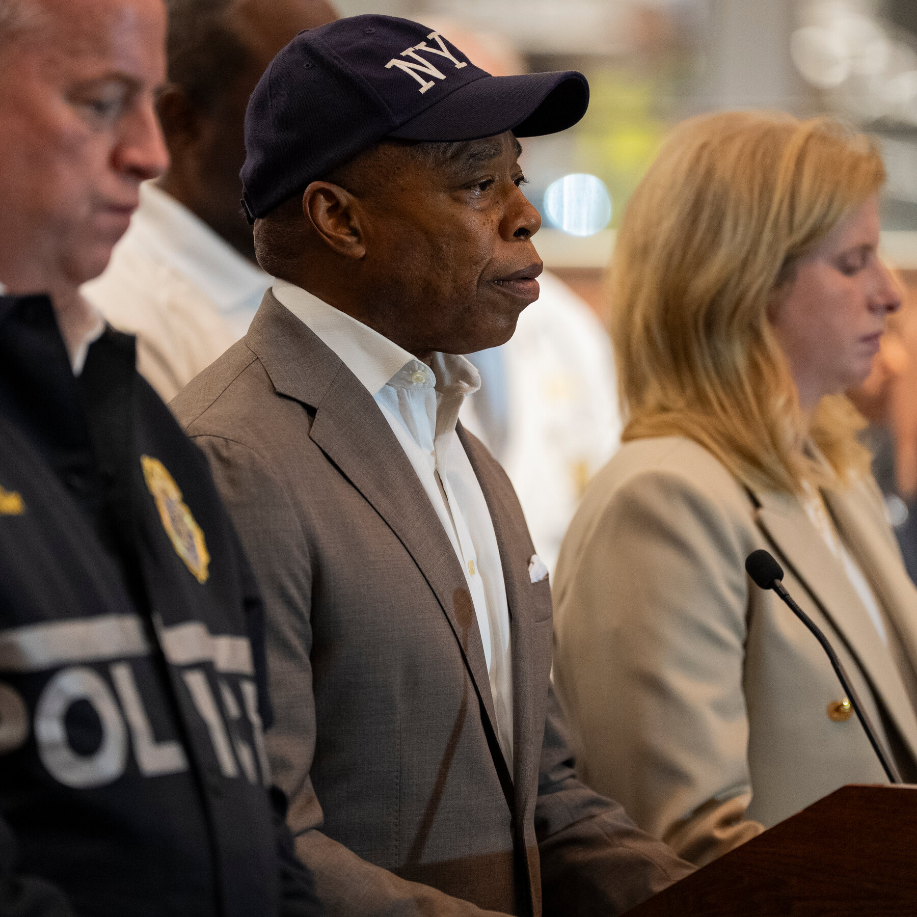 New York’s mayoral candidates shared concern and condolences.
