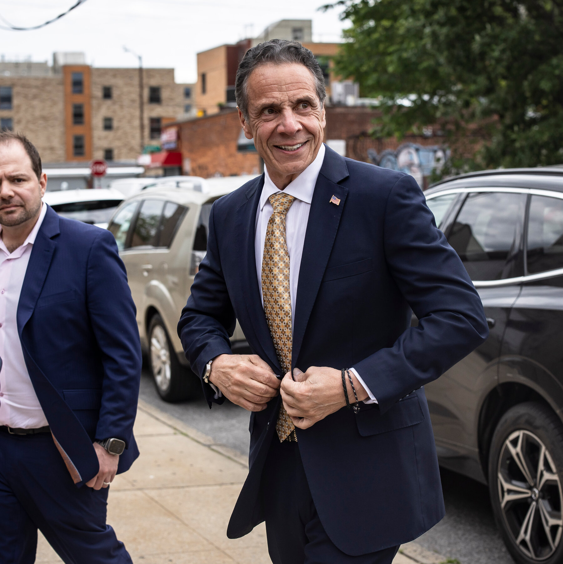 On the debate stage, Cuomo will confront his rivals for the first time.