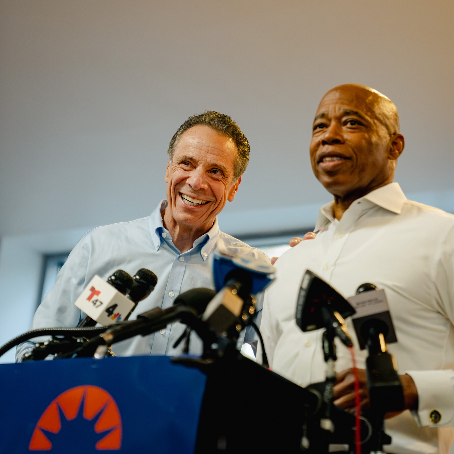 Once Bitter Rivals, Cuomo and Adams Join Forces in Mayor’s Race