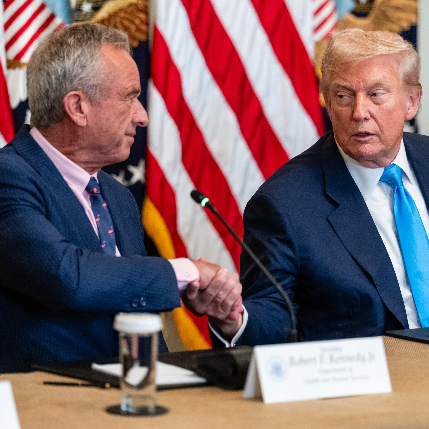 Once ‘Very Pro-Vaccine,’ Trump Shrugs Off Kennedy’s mRNA Cuts