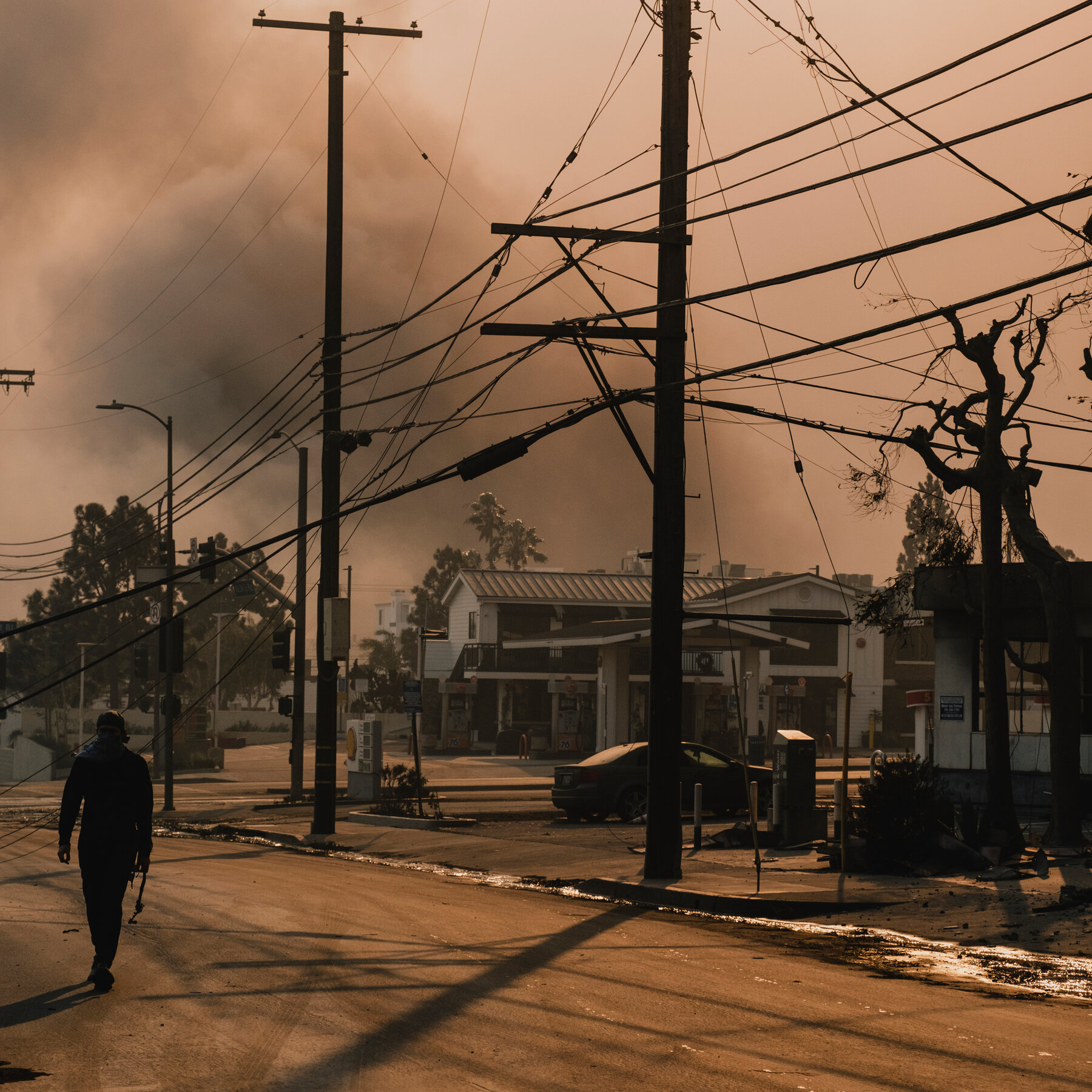 One Scene of Devastation, Evoking Another