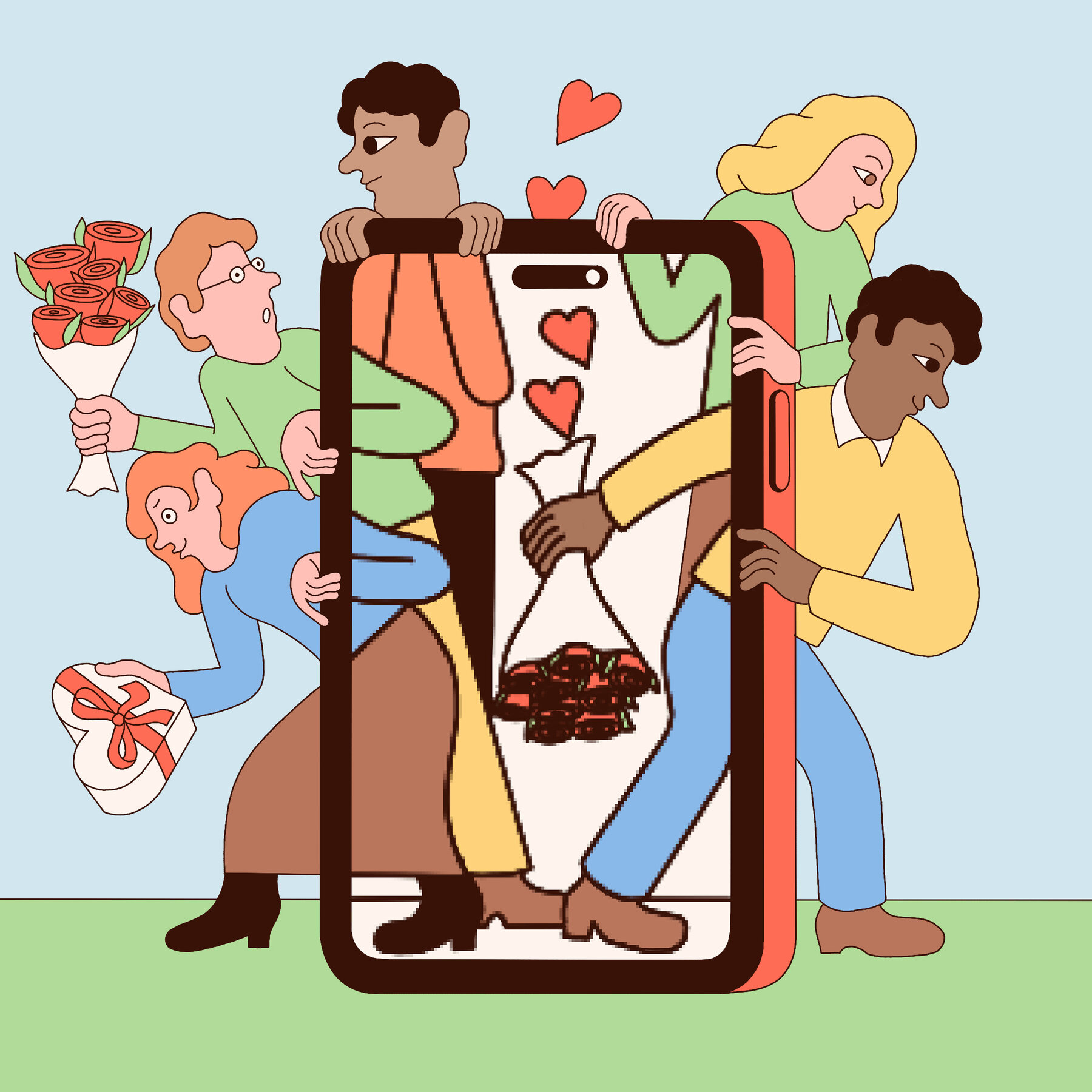 Online Dating Is Out, IRL Is In