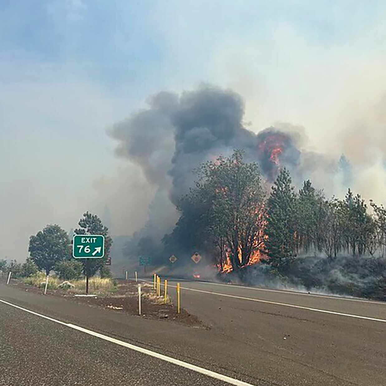 Oregon Wildfire Destroys Homes and Forces Evacuations