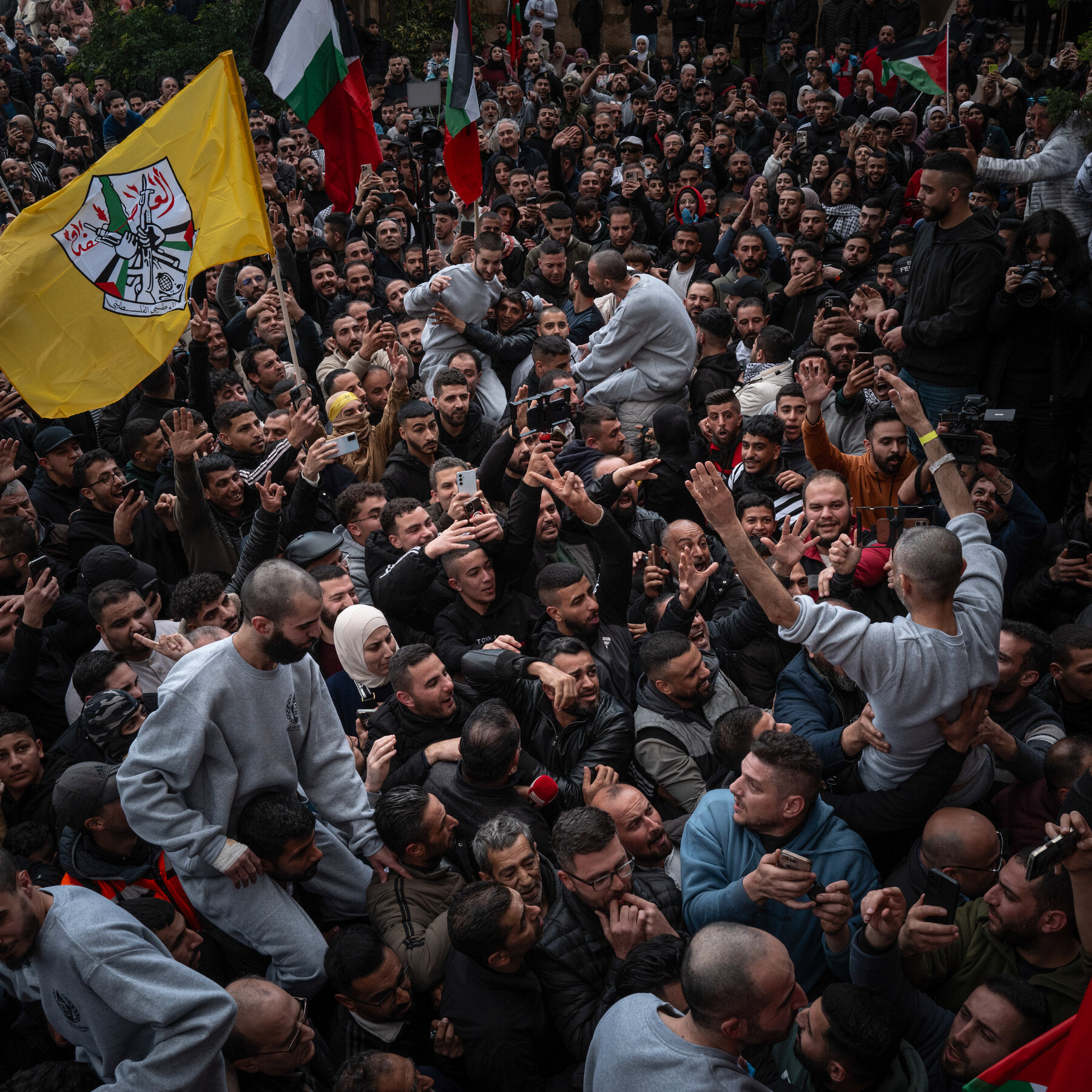 ‘Over the Clouds’: Families of Palestinian Prisoners Await Their Release
