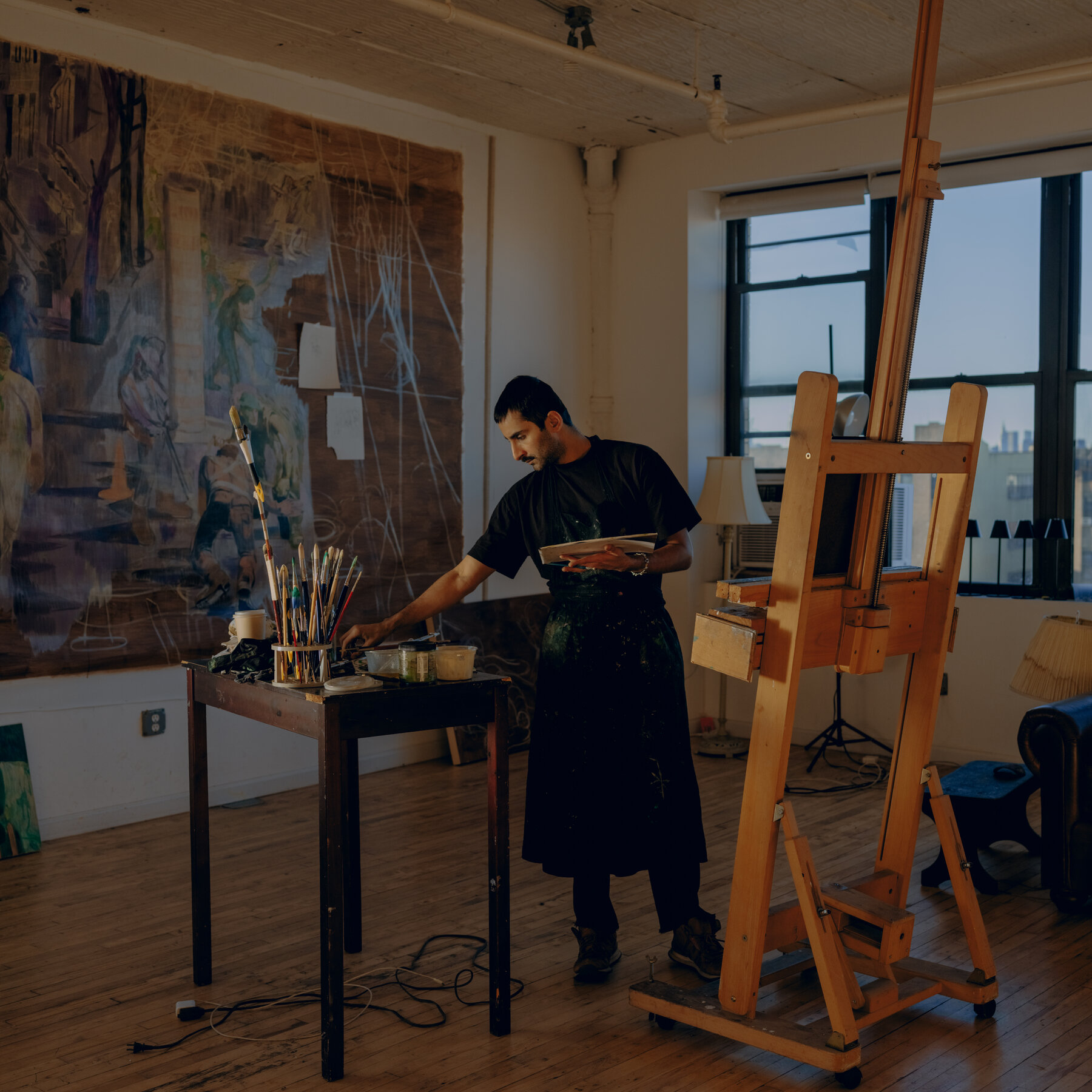 Painting From Memory, Salman Toor Conjures Passion and Freedom
