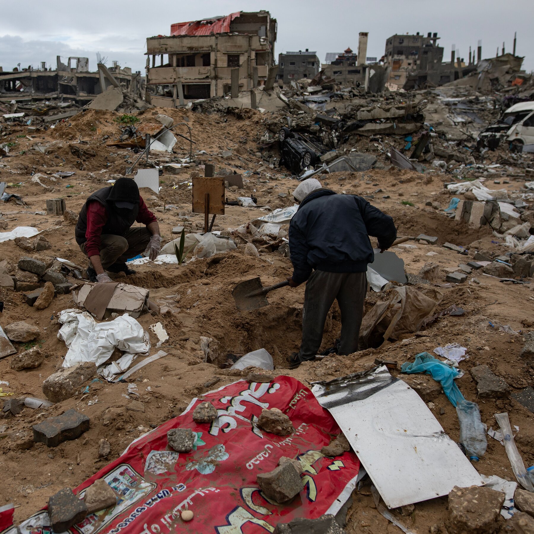Palestinians in Gaza Condemn Trump’s Takeover Proposal