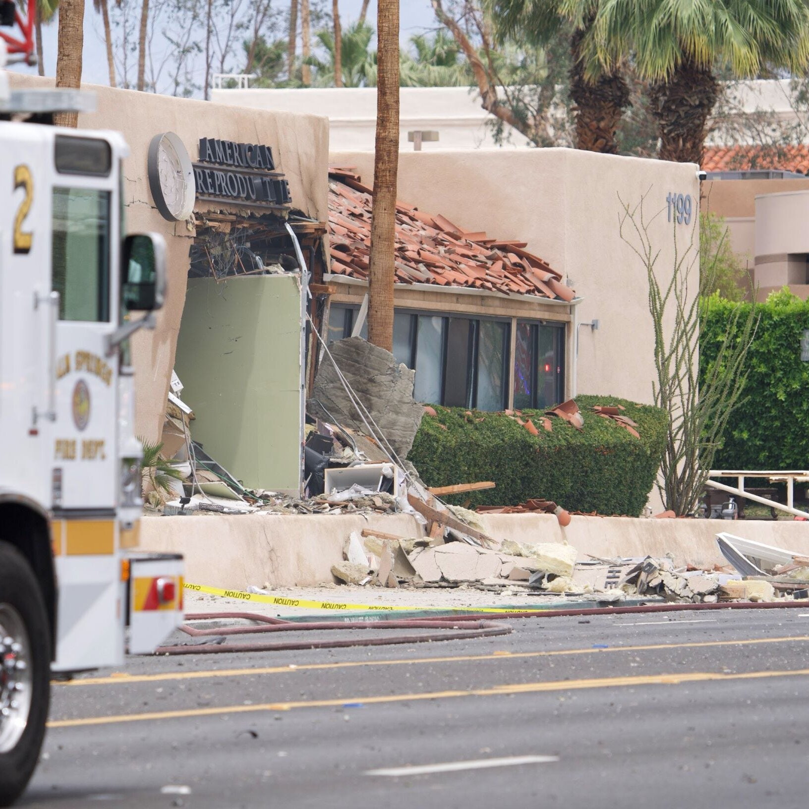 Palm Springs Bombing Kills 1 and Damages Fertility Clinic, Mayor Says