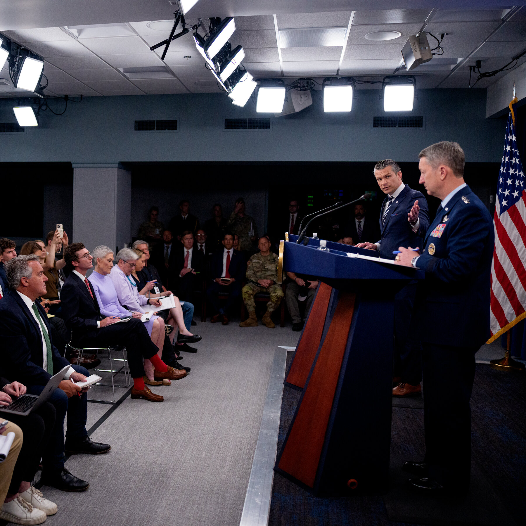 Pentagon Details Multipronged Attack on Iranian Nuclear Sites