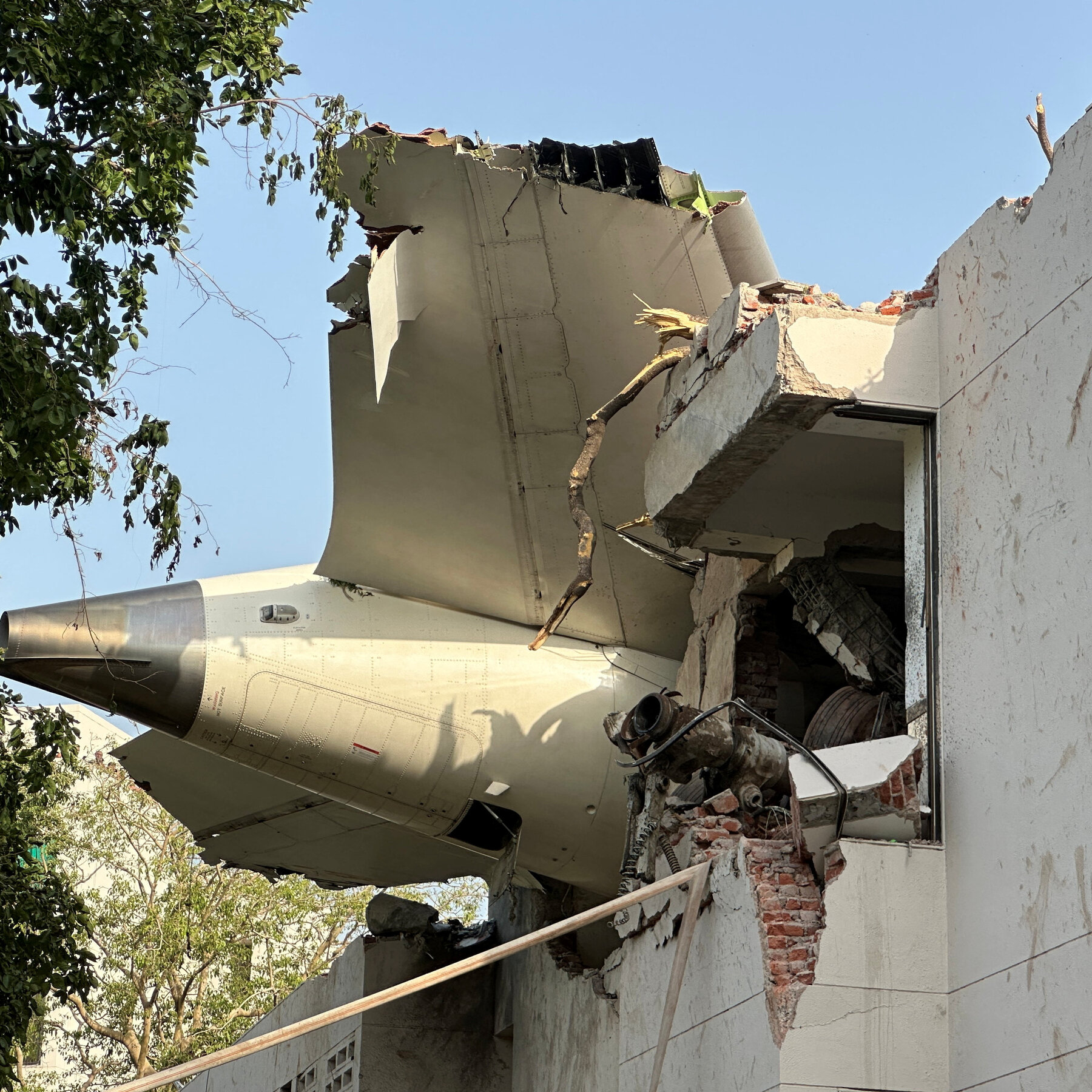 Photos and Video From the Scene of the Deadly Air India Crash