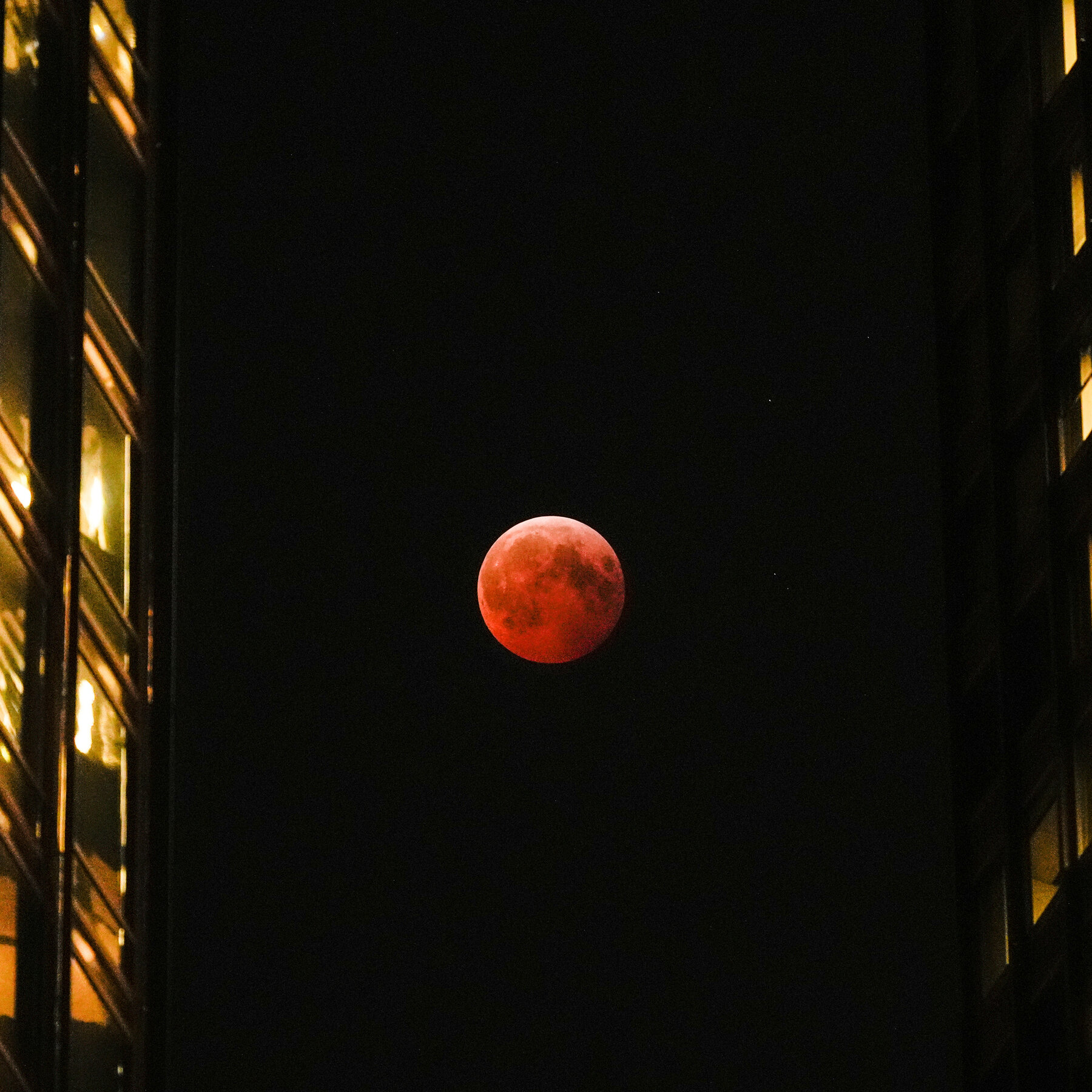 Photos Show Blood Moon Lunar Eclipse Around the World
