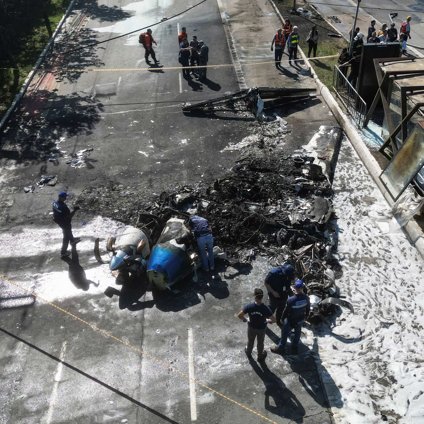 Plane Crashes Into Street in Brazil, Killing 2