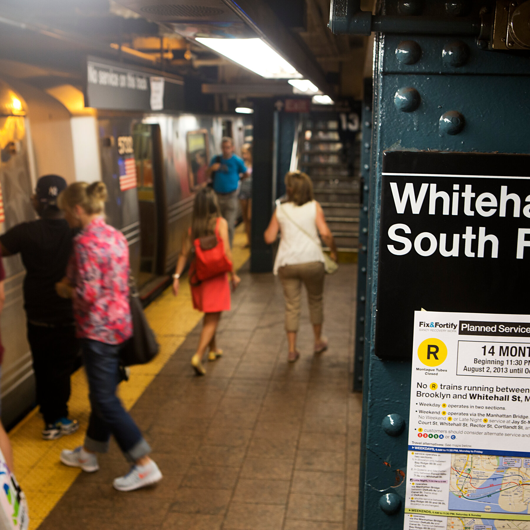 Police Arrest a Man They Say Abused a Corpse on the R Train
