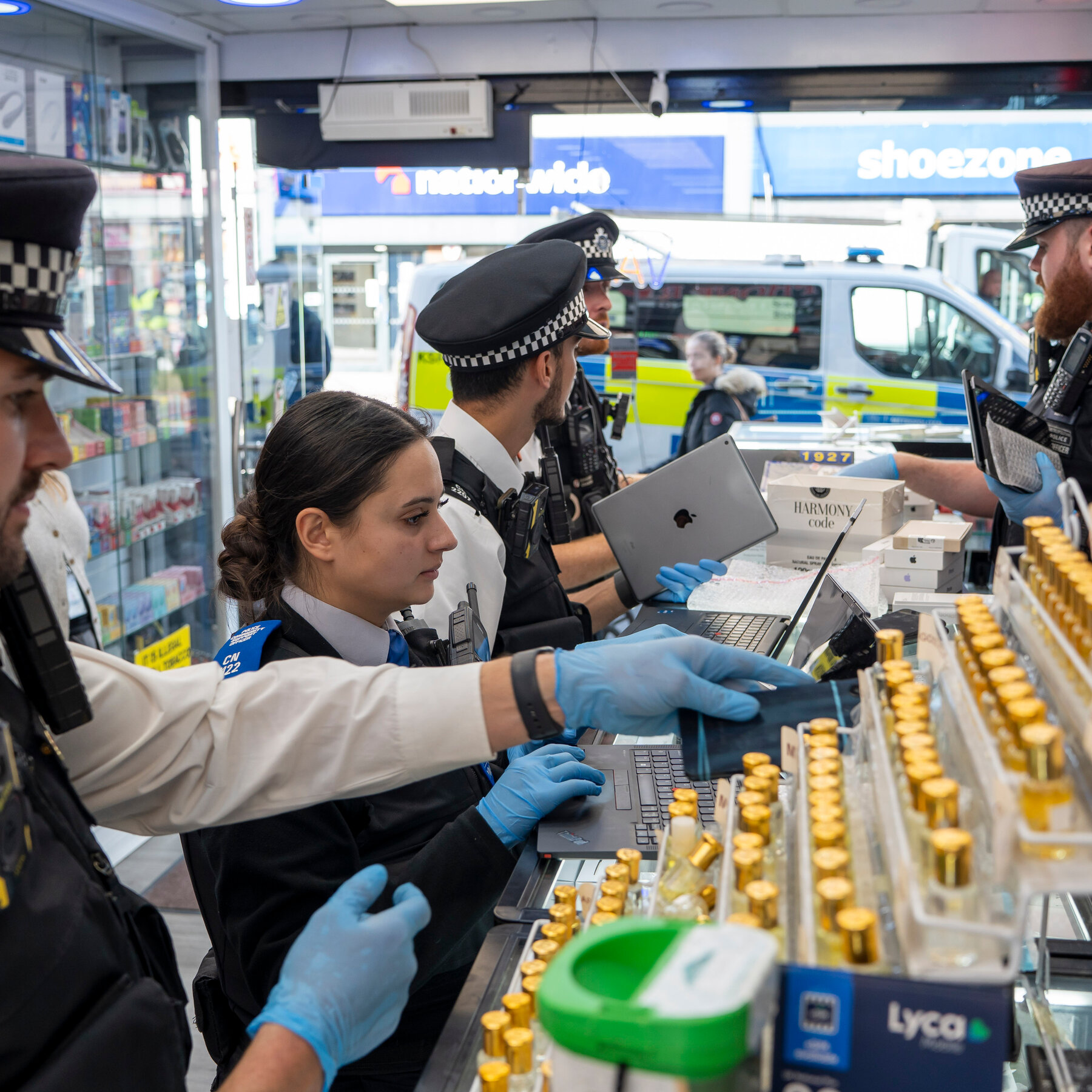 Police Raided a London Shop. We Tagged Along.