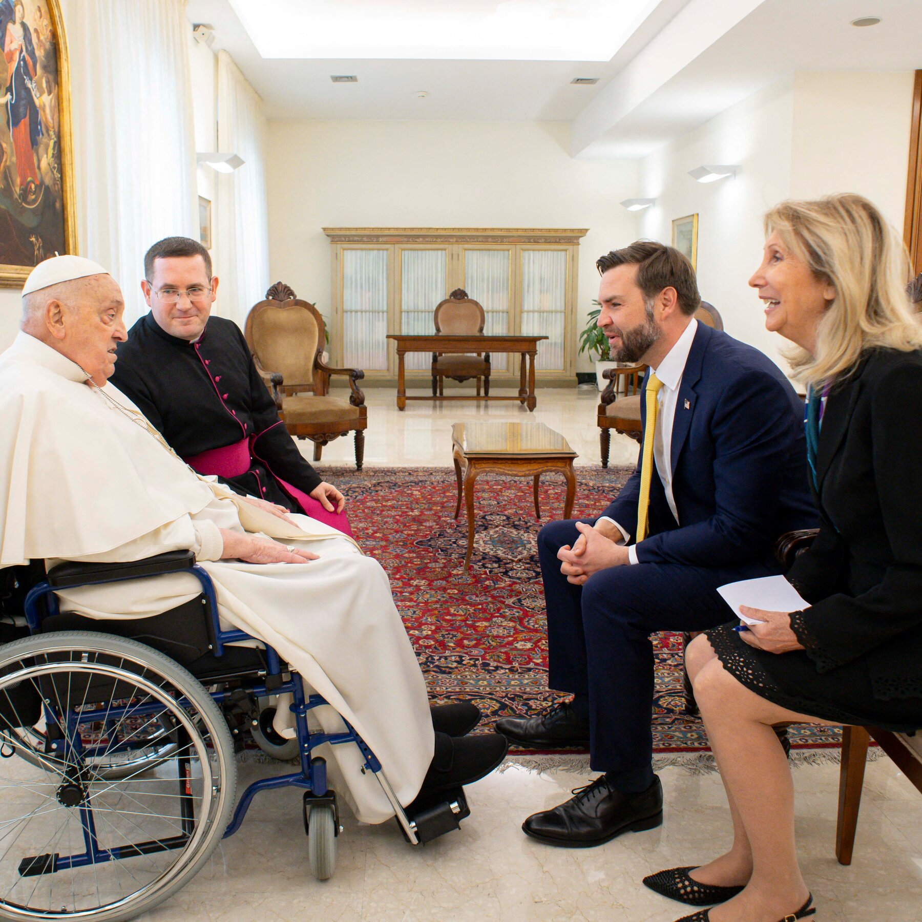 Pope Meets With JD Vance After Criticism of Trump Administration